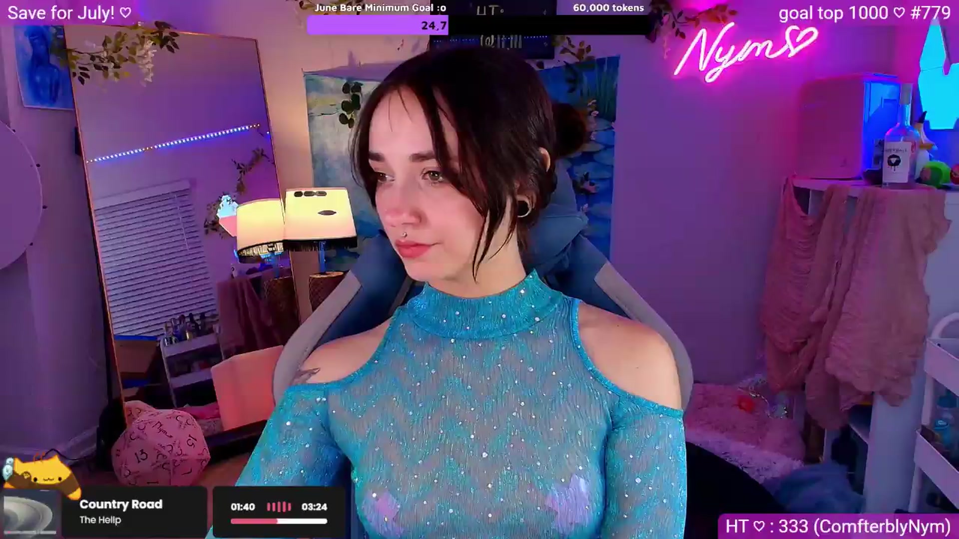 Gallery image thumbnail from Nym_x's myfreecams stream on, 06/13/2026, 04:07 image 16 of 20