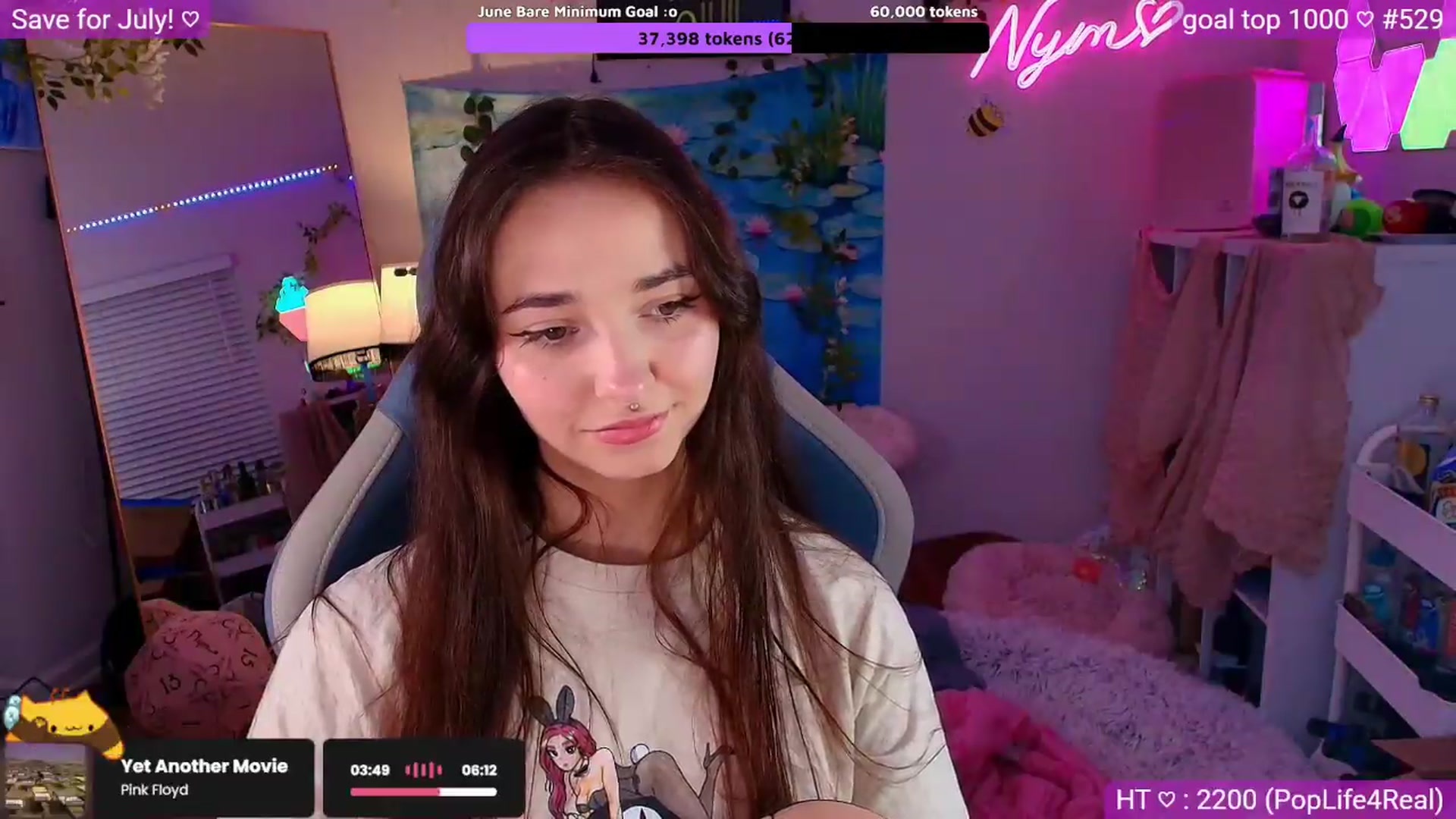 Gallery image thumbnail from Nym_x's myfreecams stream on, 06/15/2026, 04:07 image 9 of 20