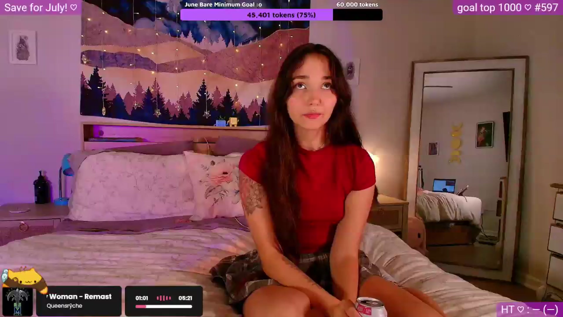 Gallery image thumbnail from Nym_x's myfreecams stream on, 06/20/2026, 04:38 image 1 of 20