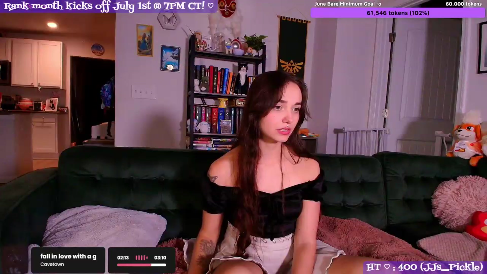 Gallery image thumbnail from Nym_x's myfreecams stream on, 06/28/2026, 04:33 image 8 of 20