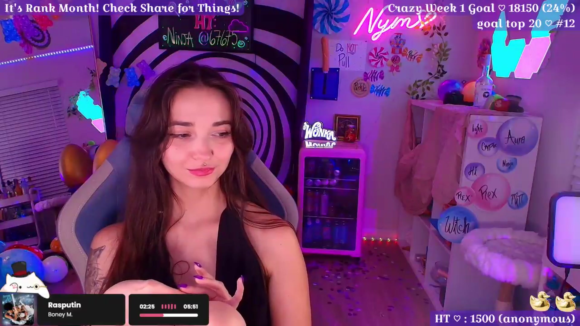 Gallery image thumbnail from Nym_x's myfreecams stream on, 07/09/2026, 04:37 image 15 of 20