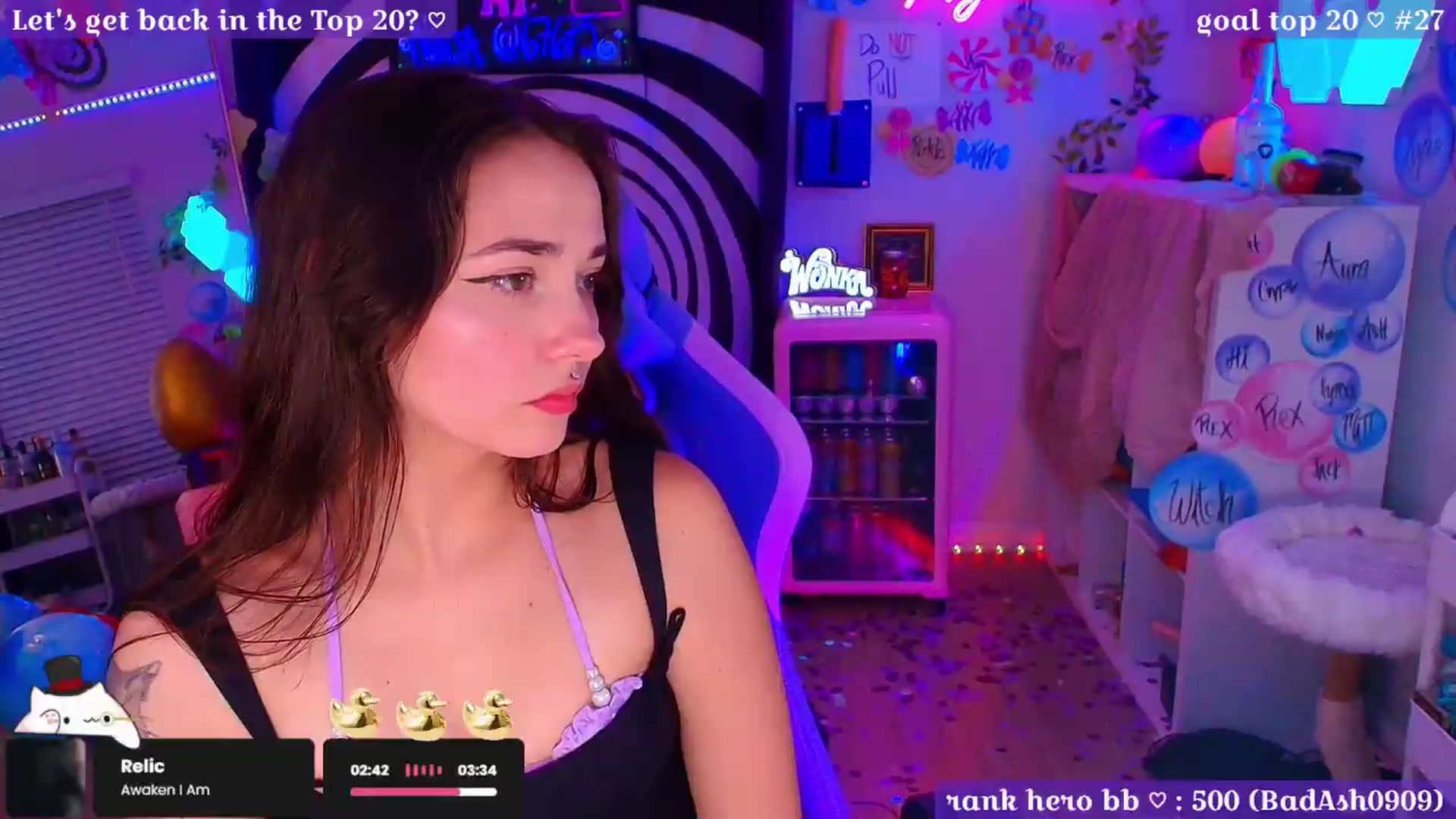 Gallery image thumbnail from Nym_x's myfreecams stream on, 07/22/2026, 04:35 image 18 of 20