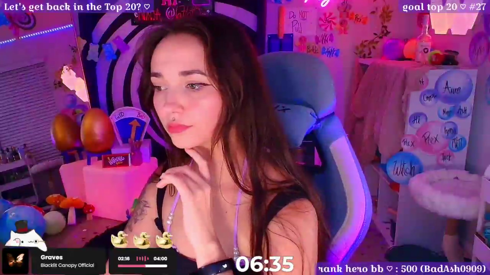 Gallery image thumbnail from Nym_x's myfreecams stream on, 07/22/2026, 04:35 image 20 of 20
