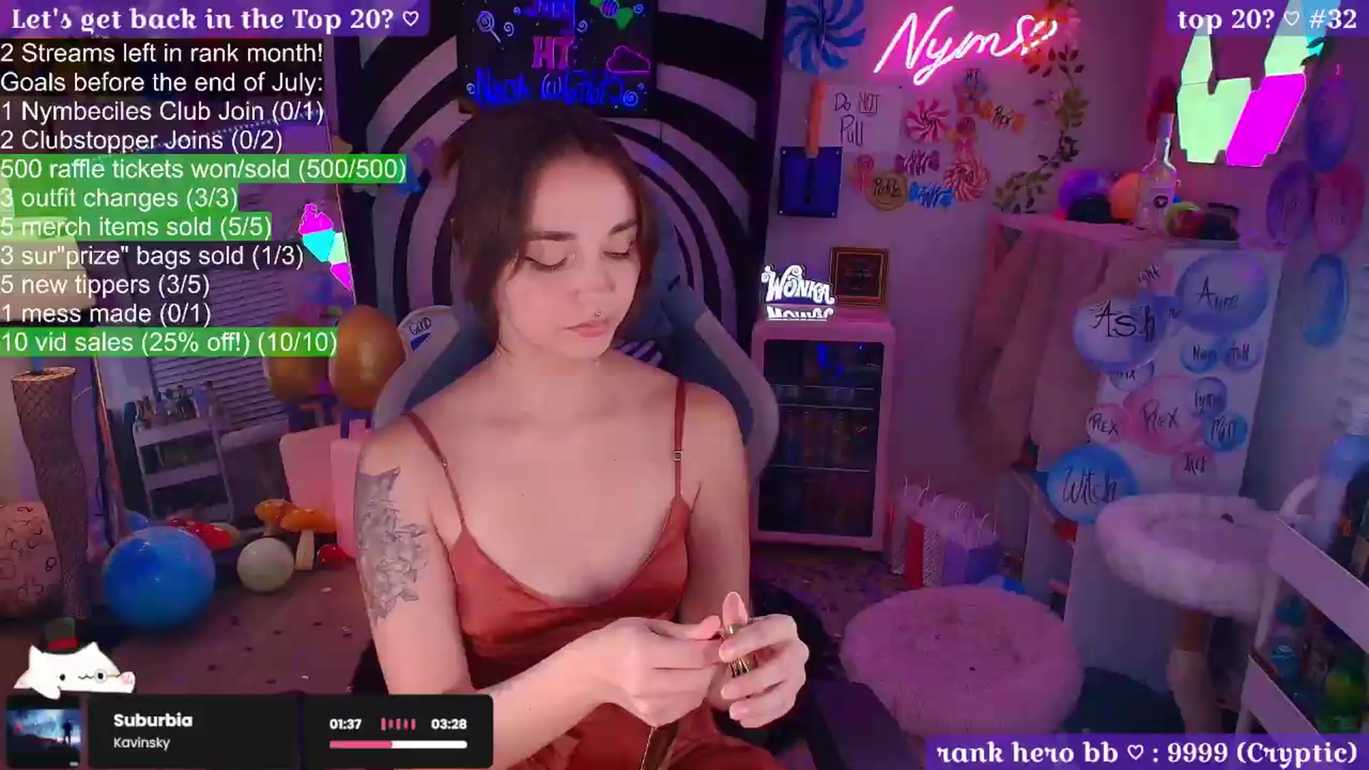 Gallery image thumbnail from Nym_x's myfreecams stream on, 07/30/2026, 04:06 image 4 of 20