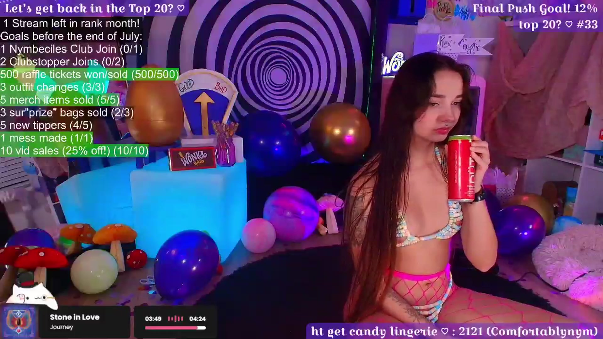 Gallery image thumbnail from Nym_x's myfreecams stream on, 08/01/2026, 04:34 image 16 of 20