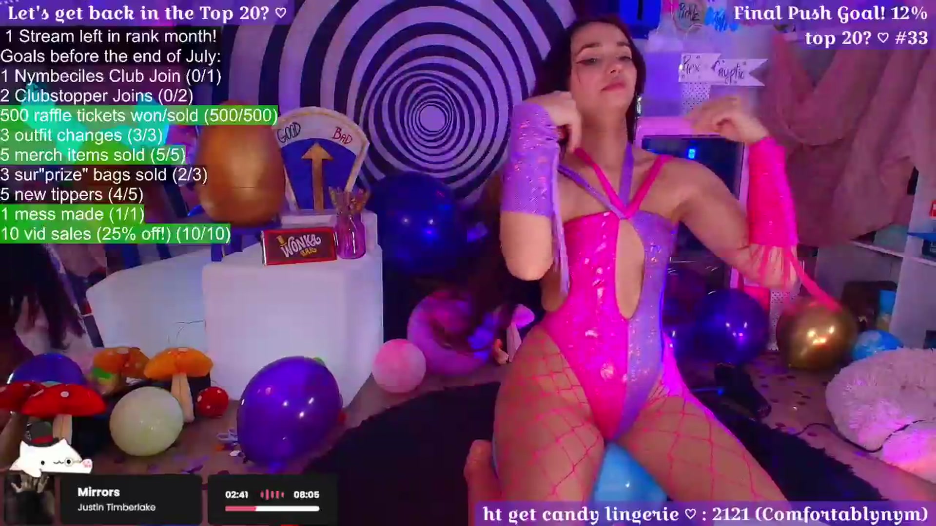 Gallery image thumbnail from Nym_x's myfreecams stream on, 08/01/2026, 04:34 image 15 of 20