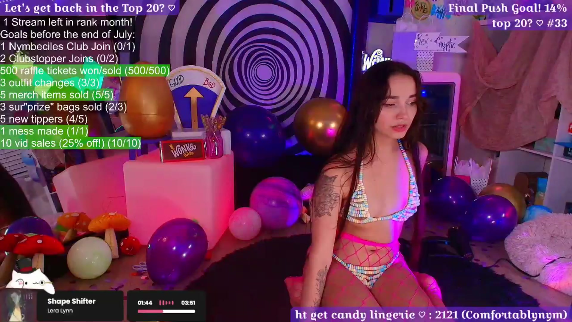 Gallery image thumbnail from Nym_x's myfreecams stream on, 08/01/2026, 04:34 image 18 of 20