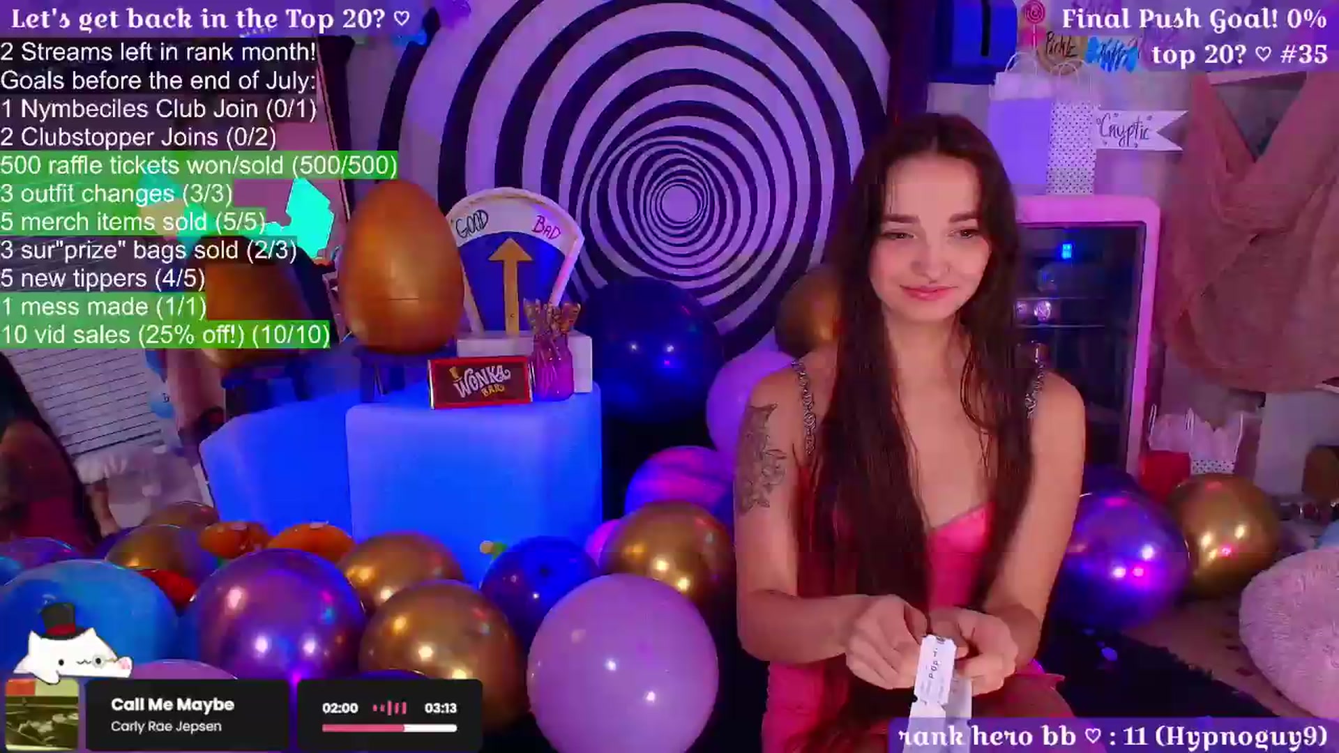 Gallery image thumbnail from Nym_x's myfreecams stream on, 08/01/2026, 04:34 image 1 of 20