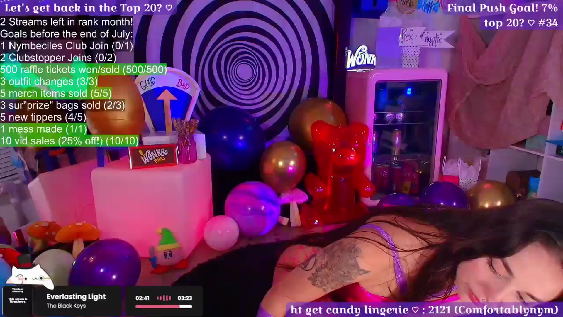 Gallery image thumbnail from Nym_x's myfreecams stream on, 08/01/2026, 04:34 image 11 of 20