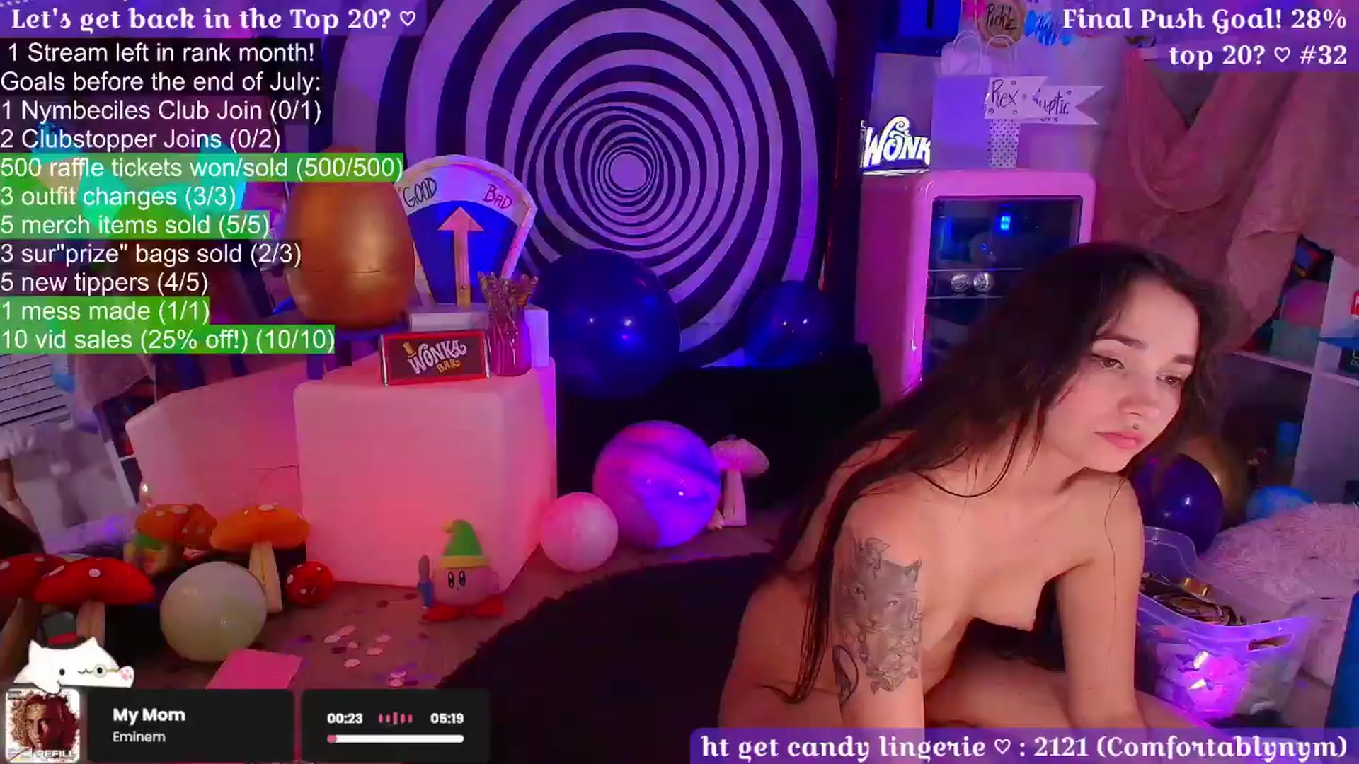 Gallery image thumbnail from Nym_x's myfreecams stream on, 08/01/2026, 07:08 image 15 of 20