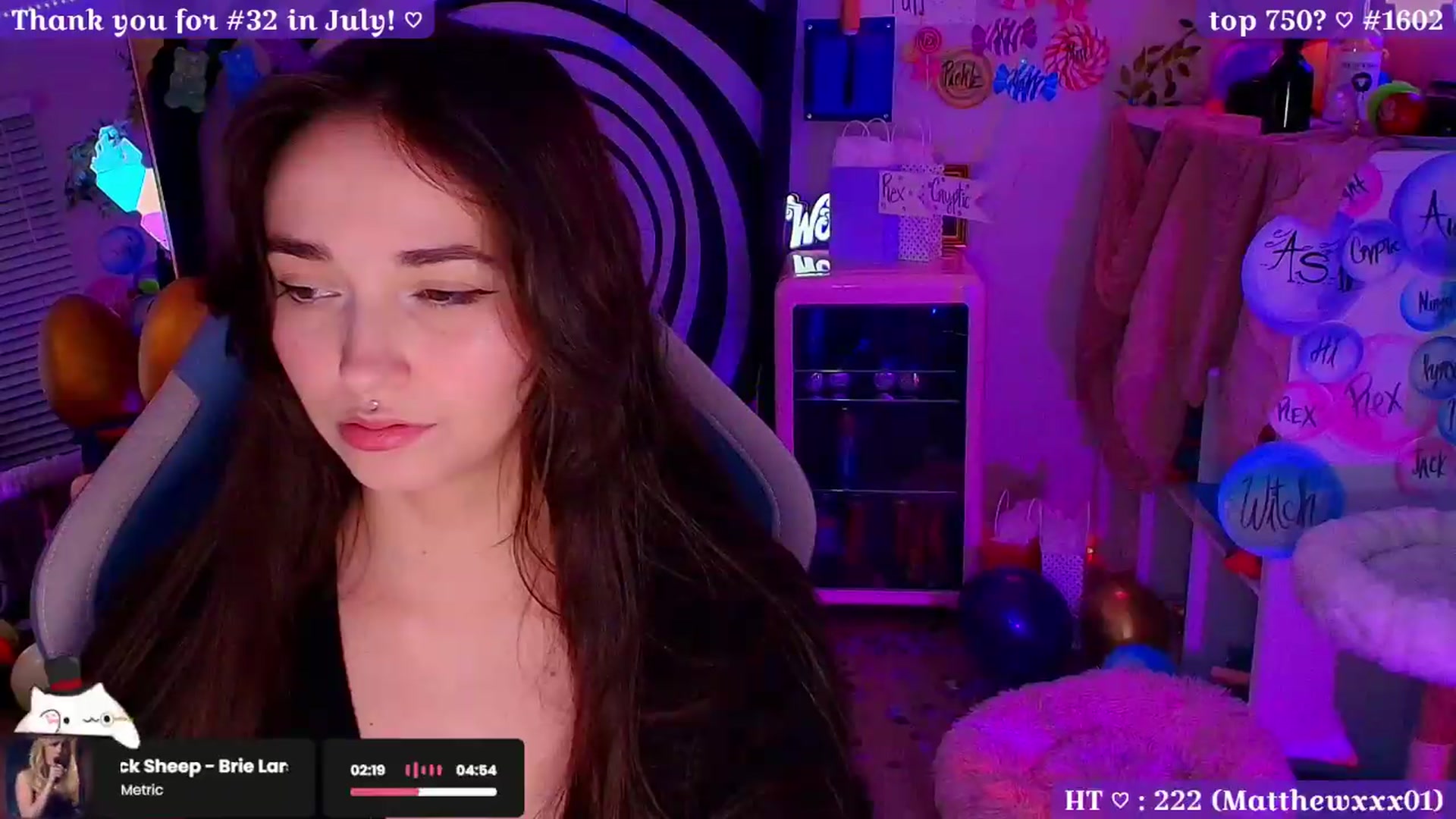 Gallery image thumbnail from Nym_x's myfreecams stream on, 08/09/2026, 03:00 image 10 of 20