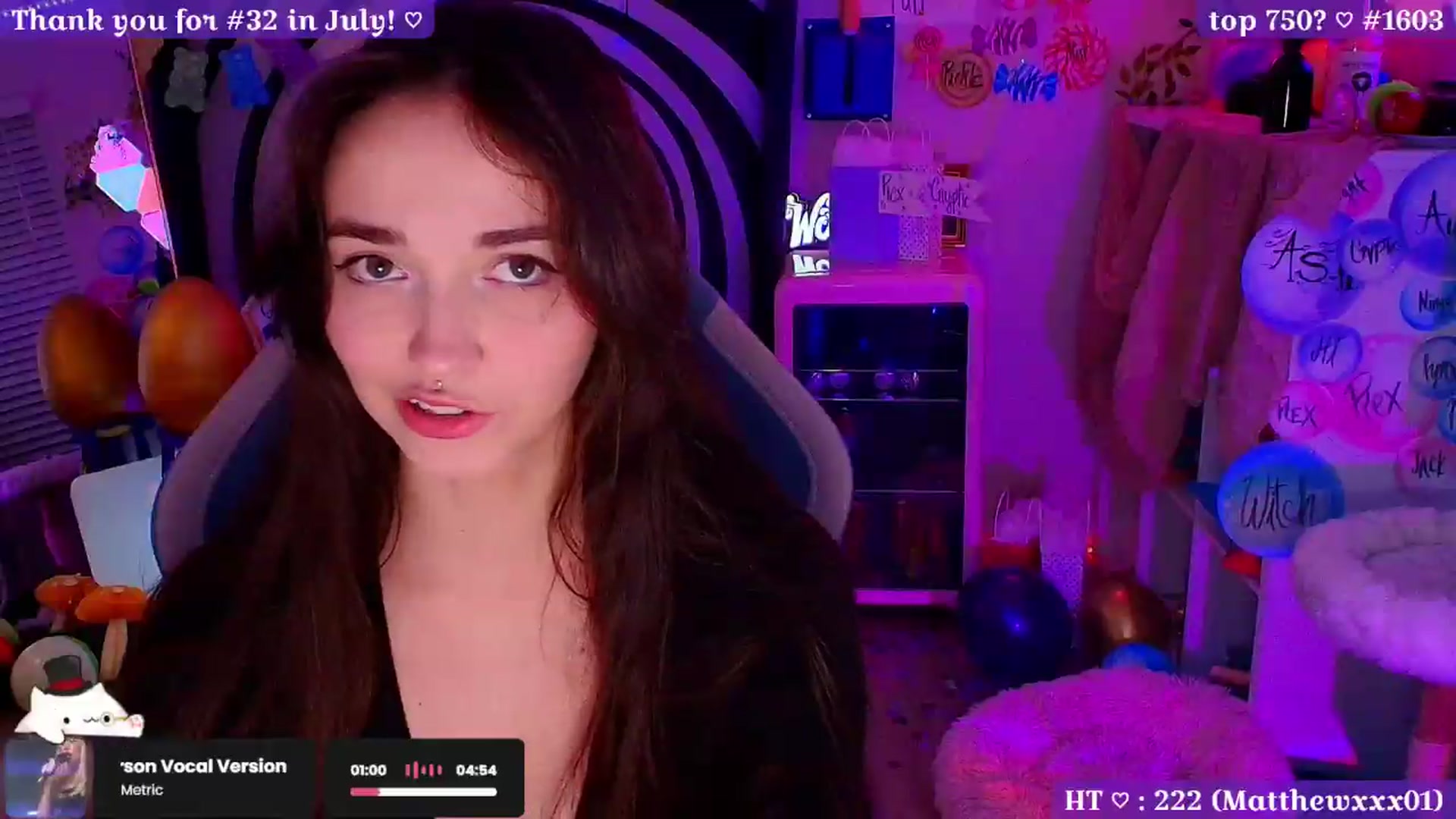 Gallery image thumbnail from Nym_x's myfreecams stream on, 08/09/2026, 03:00 image 9 of 20
