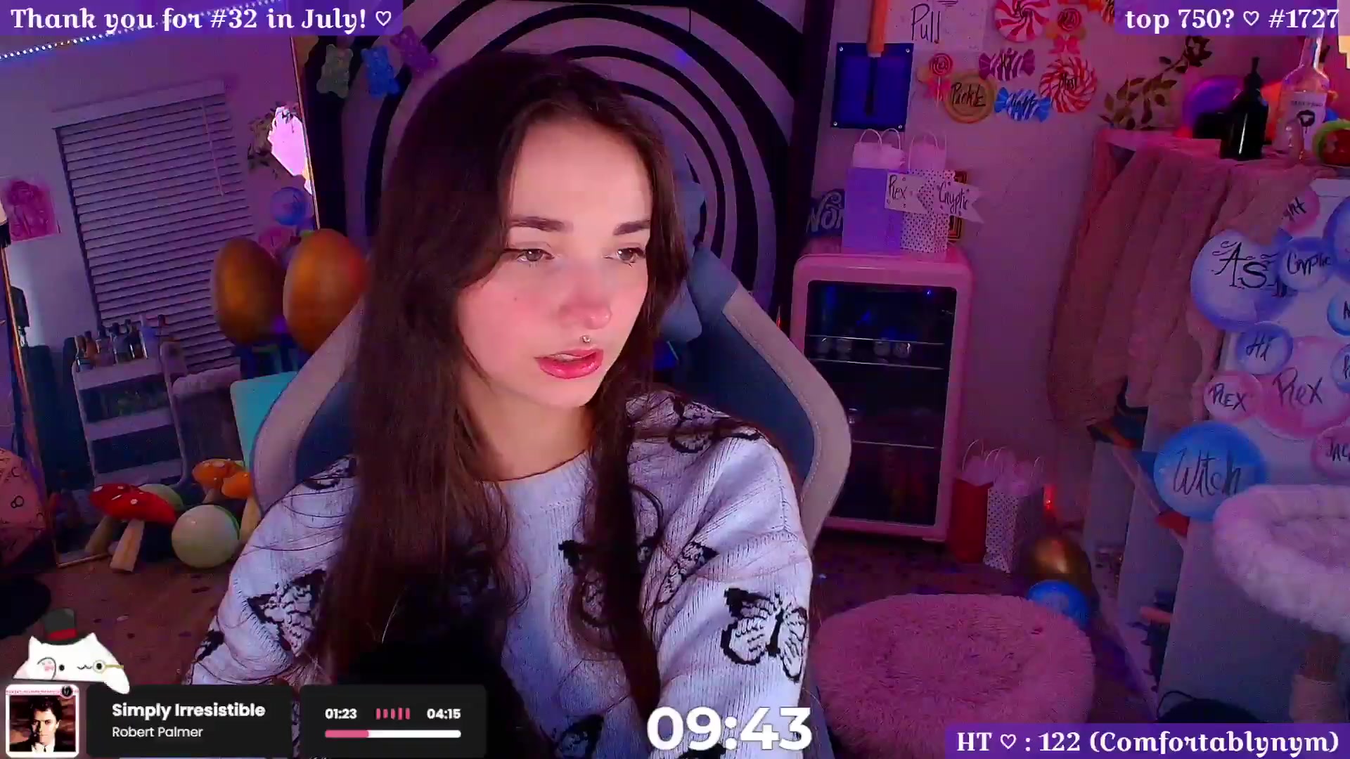 Gallery image thumbnail from Nym_x's myfreecams stream on, 08/15/2026, 03:35 image 19 of 20