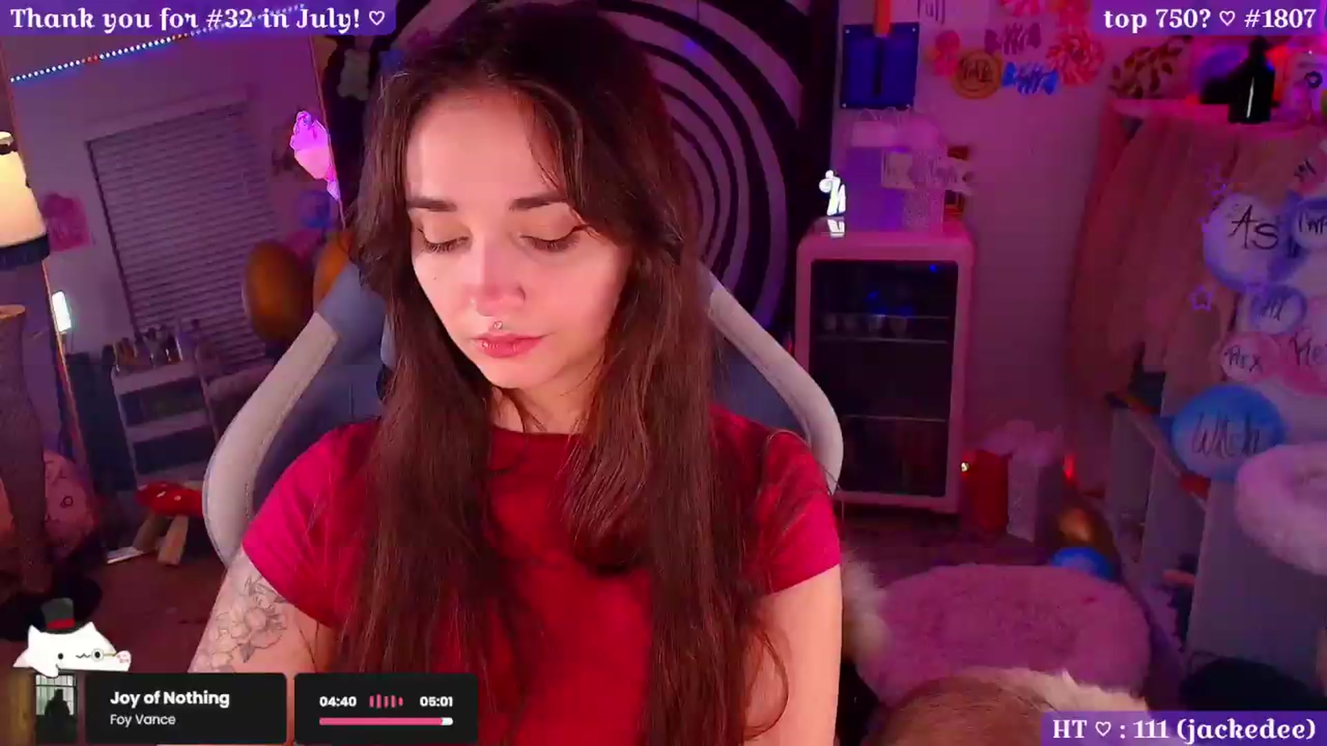 Gallery image thumbnail from Nym_x's myfreecams stream on, 08/16/2026, 02:52 image 7 of 20