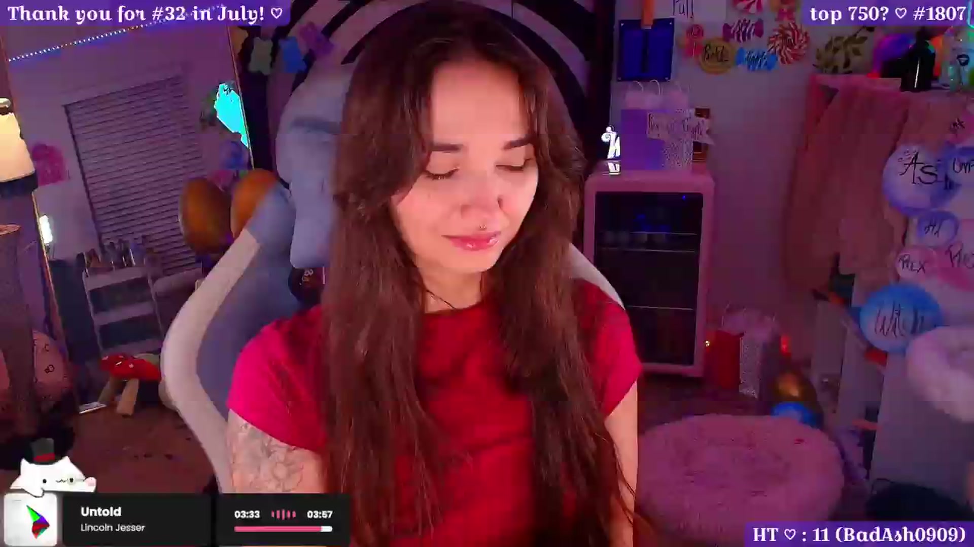 Gallery image thumbnail from Nym_x's myfreecams stream on, 08/16/2026, 02:52 image 3 of 20