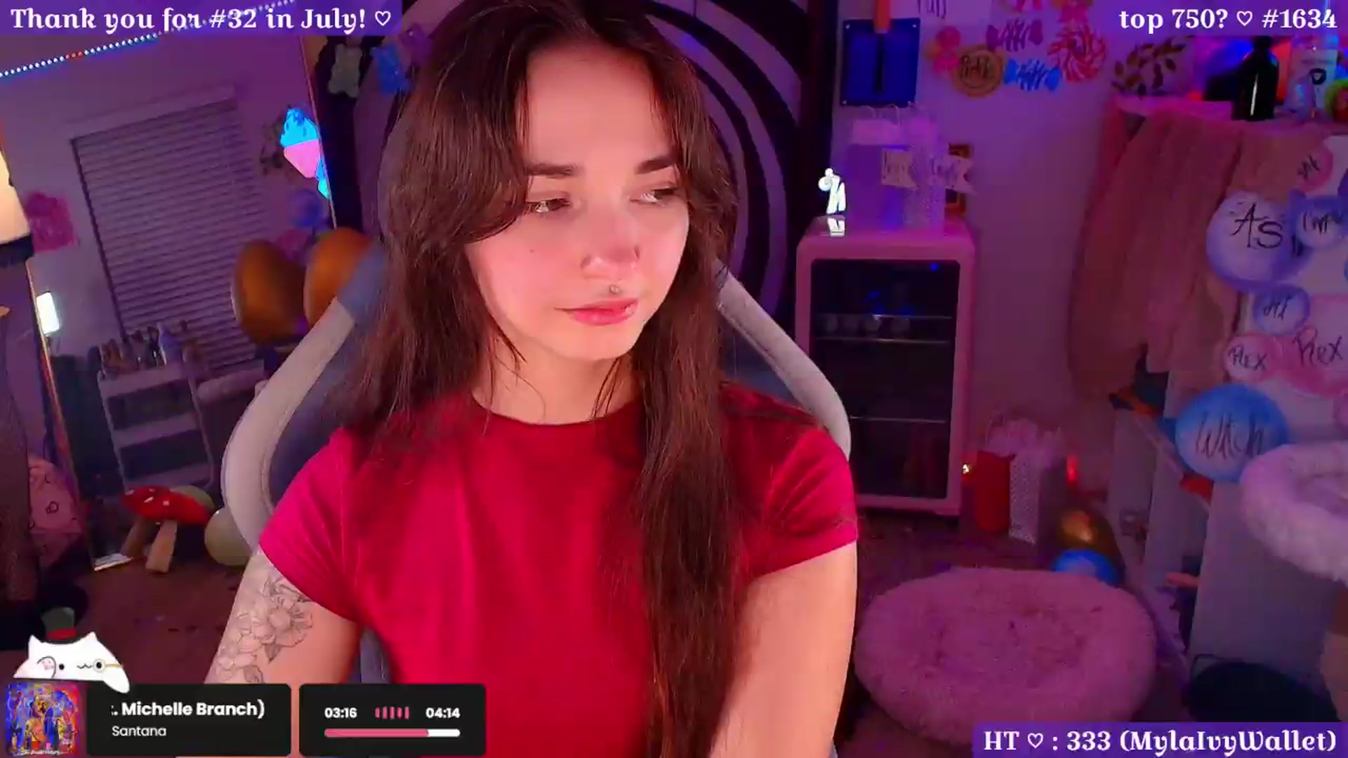 Gallery image thumbnail from Nym_x's myfreecams stream on, 08/16/2026, 03:41 image 6 of 20
