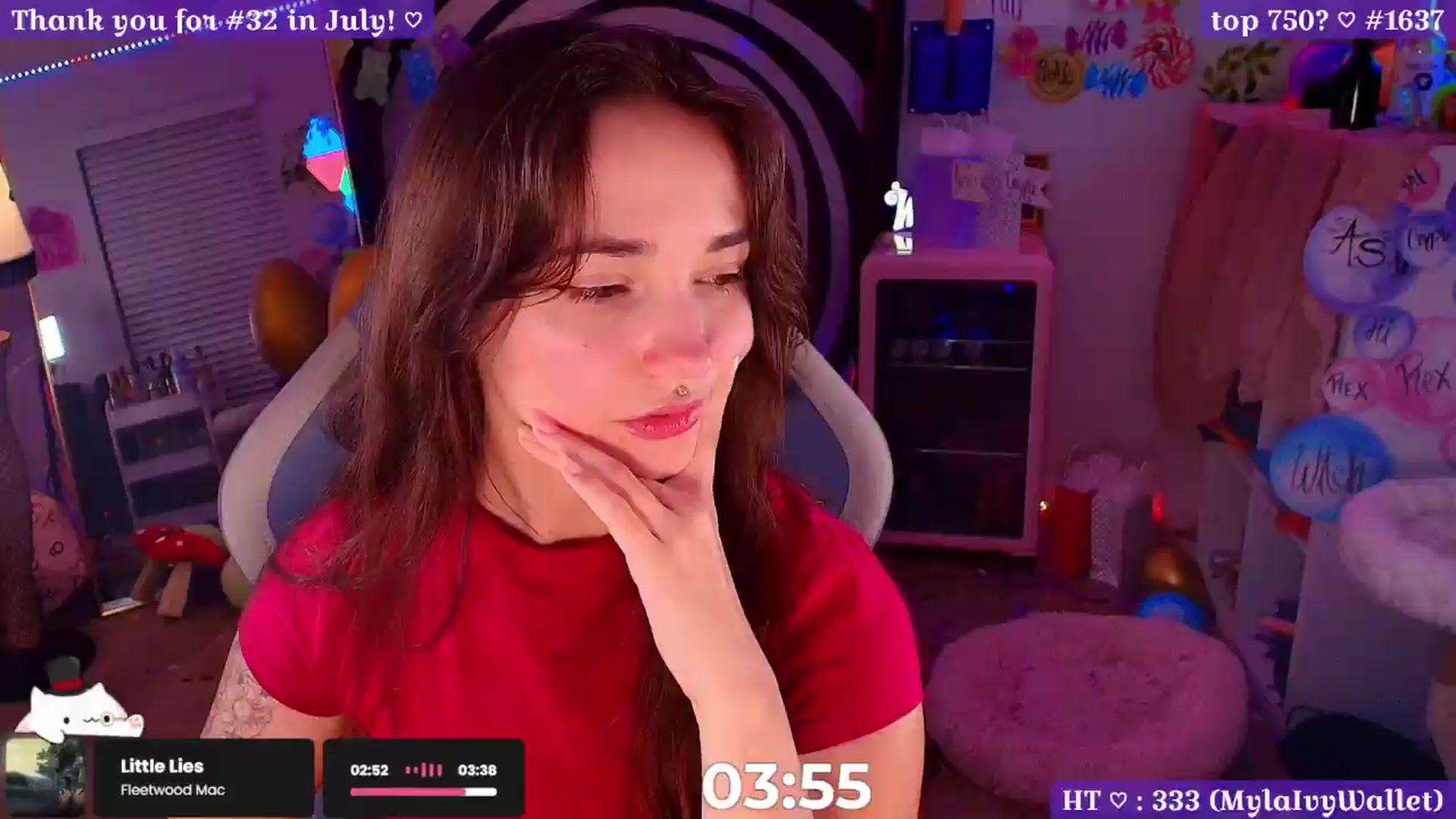 Gallery image thumbnail from Nym_x's myfreecams stream on, 08/16/2026, 04:04 image 7 of 20