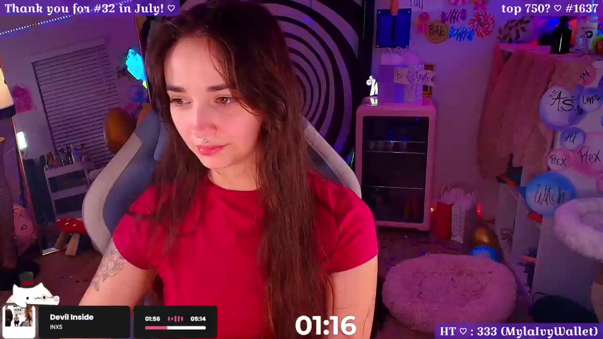 Gallery image thumbnail from Nym_x's myfreecams stream on, 08/16/2026, 04:04 image 11 of 20