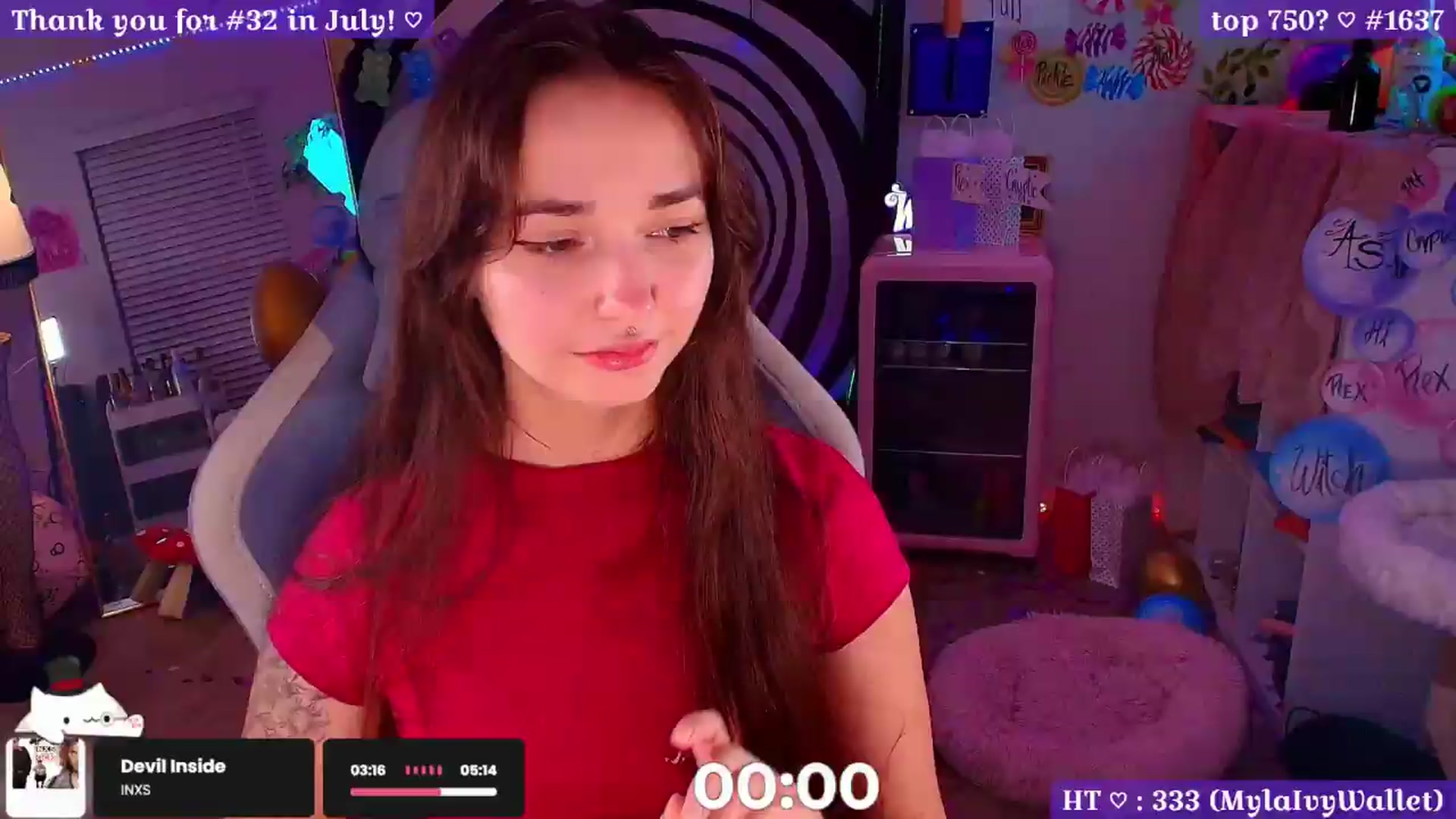 Gallery image thumbnail from Nym_x's myfreecams stream on, 08/16/2026, 04:04 image 13 of 20