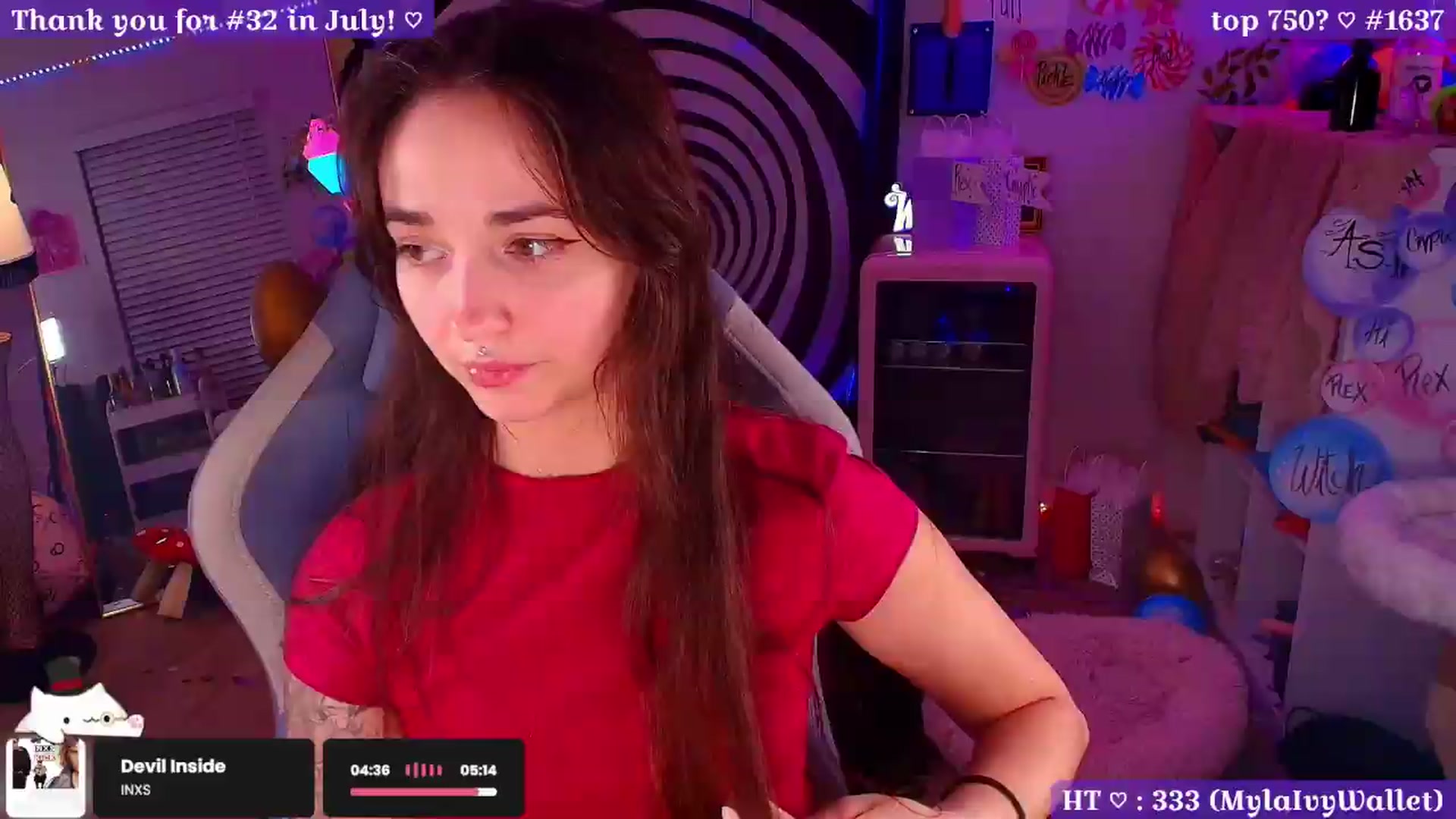 Gallery image thumbnail from Nym_x's myfreecams stream on, 08/16/2026, 04:04 image 15 of 20