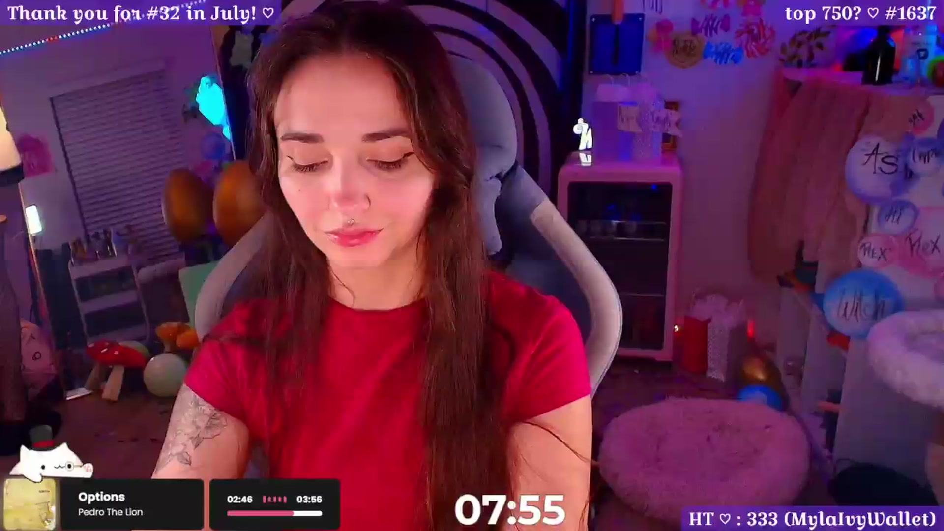 Gallery image thumbnail from Nym_x's myfreecams stream on, 08/16/2026, 04:04 image 1 of 20