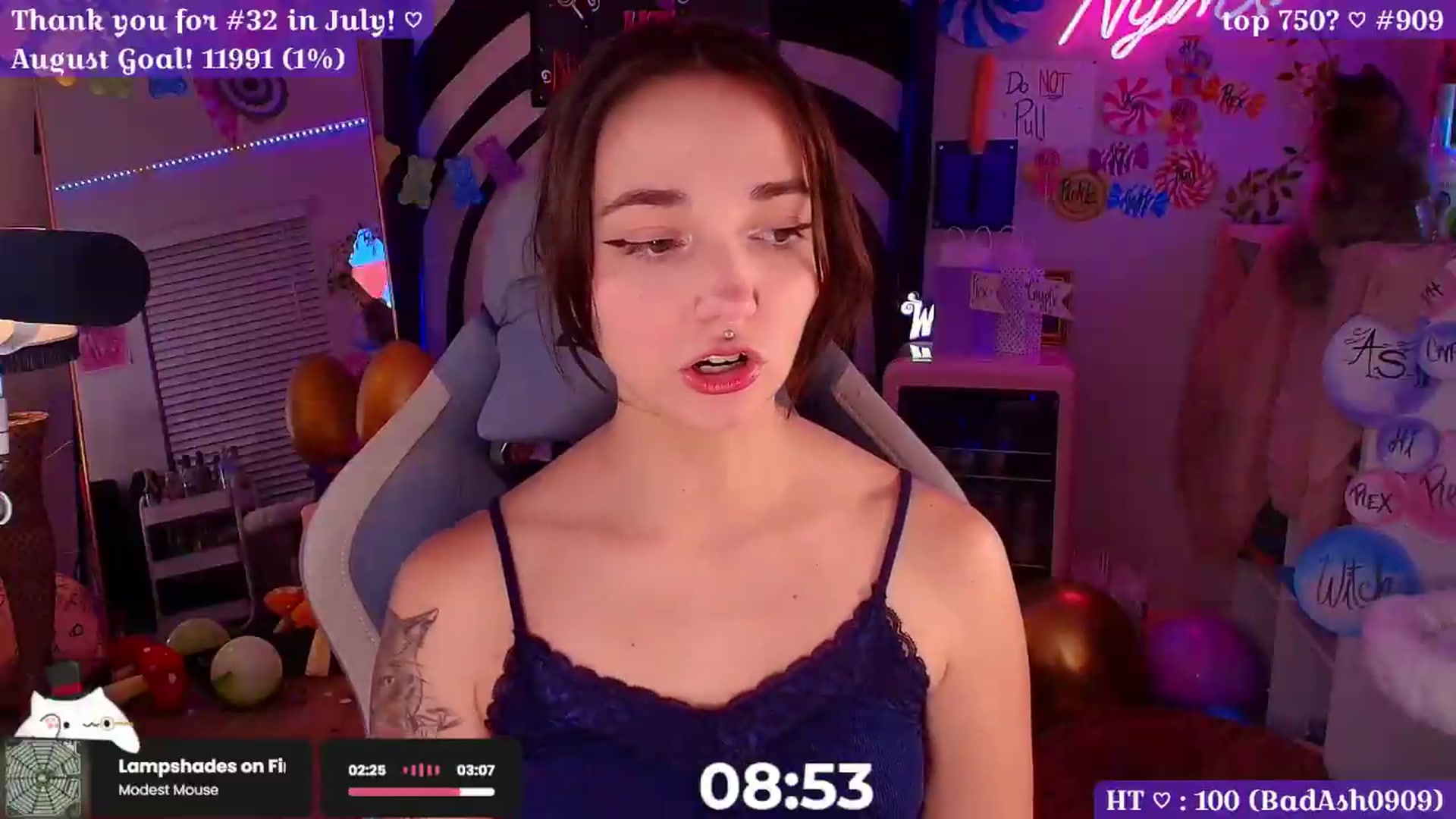 Gallery image thumbnail from Nym_x's myfreecams stream on, 08/30/2026, 04:22 image 5 of 20