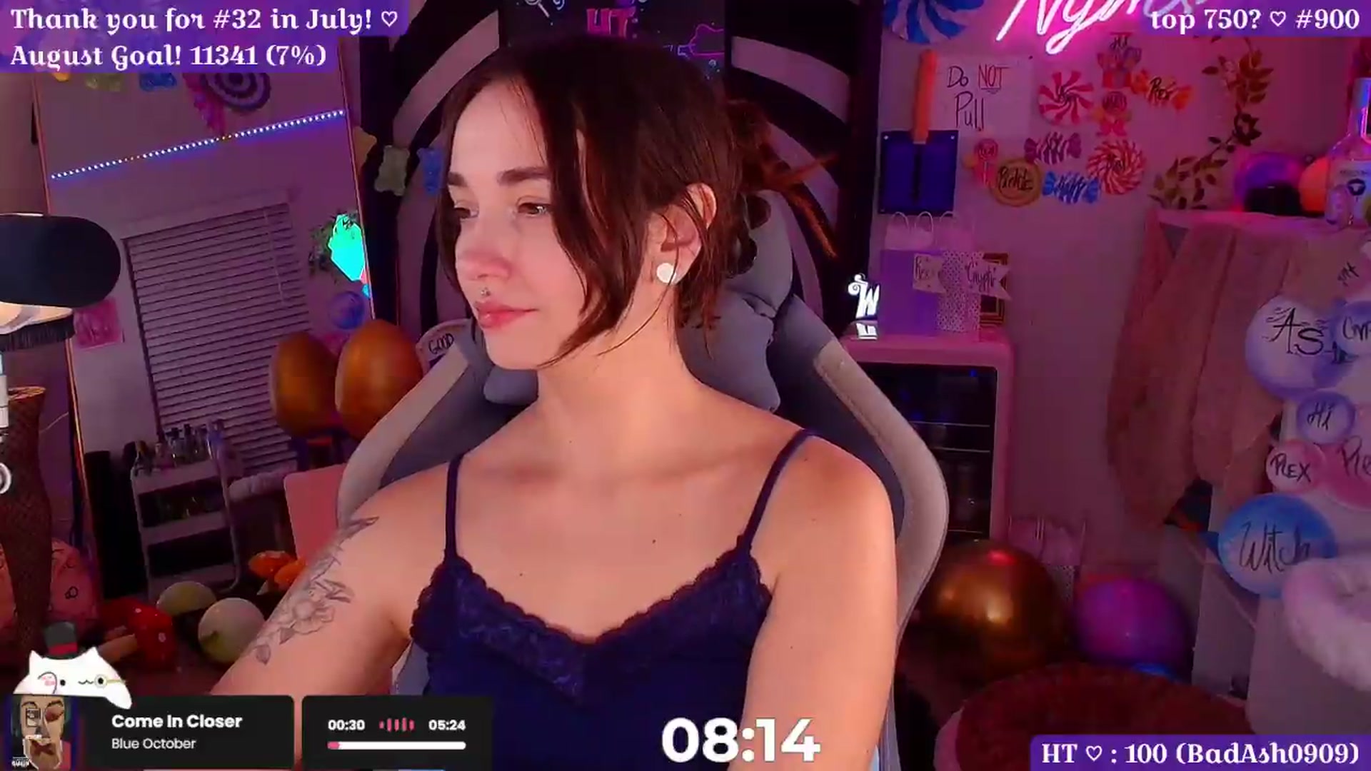 Gallery image thumbnail from Nym_x's myfreecams stream on, 08/30/2026, 04:22 image 11 of 20