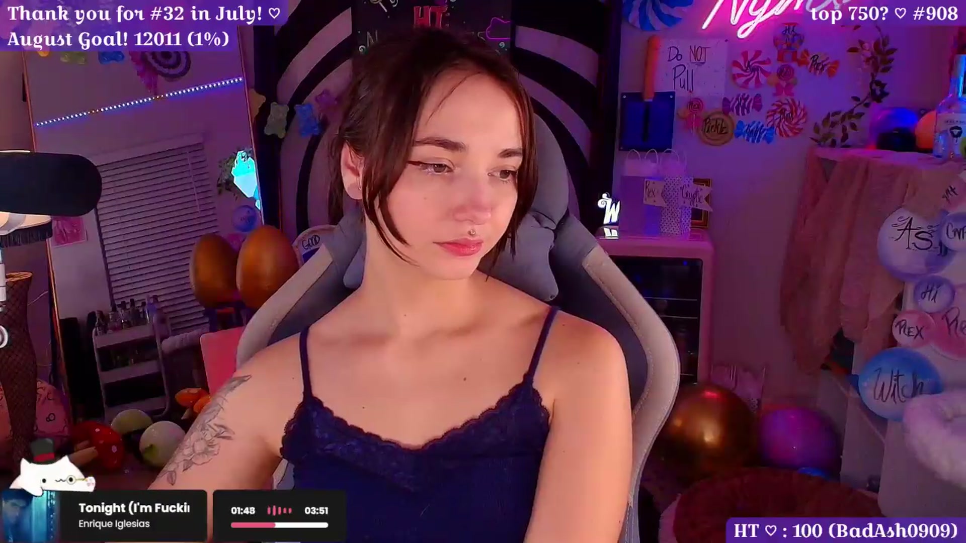 Gallery image thumbnail from Nym_x's myfreecams stream on, 08/30/2026, 04:22 image 3 of 20