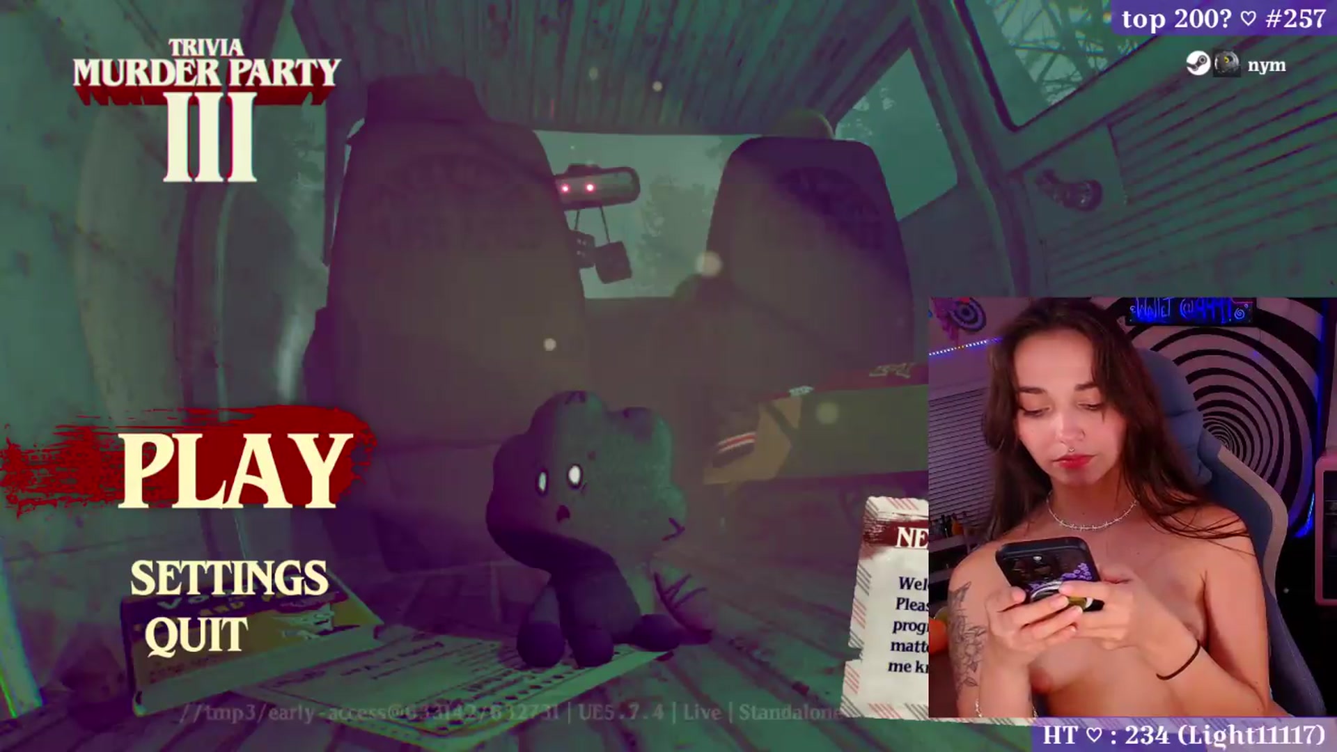 Gallery image thumbnail from Nym_x's myfreecams stream on, 09/19/2026, 04:53 image 10 of 20