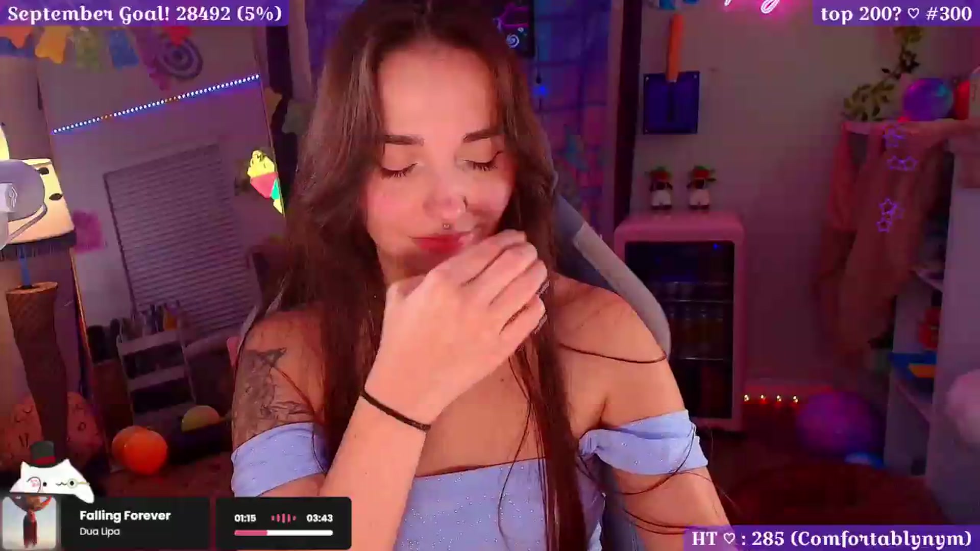 Gallery image thumbnail from Nym_x's myfreecams stream on, 09/26/2026, 03:45 image 8 of 20