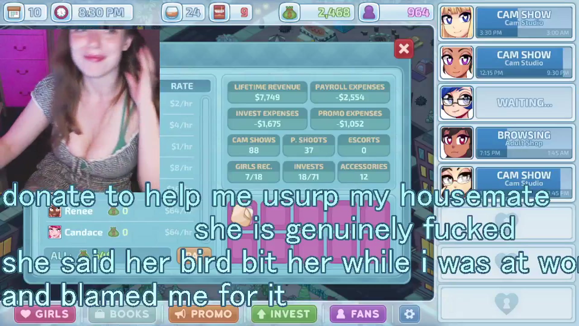 Gallery image thumbnail from Oatmother's myfreecams stream on, 11/29/2025, 16:53 image 18 of 20