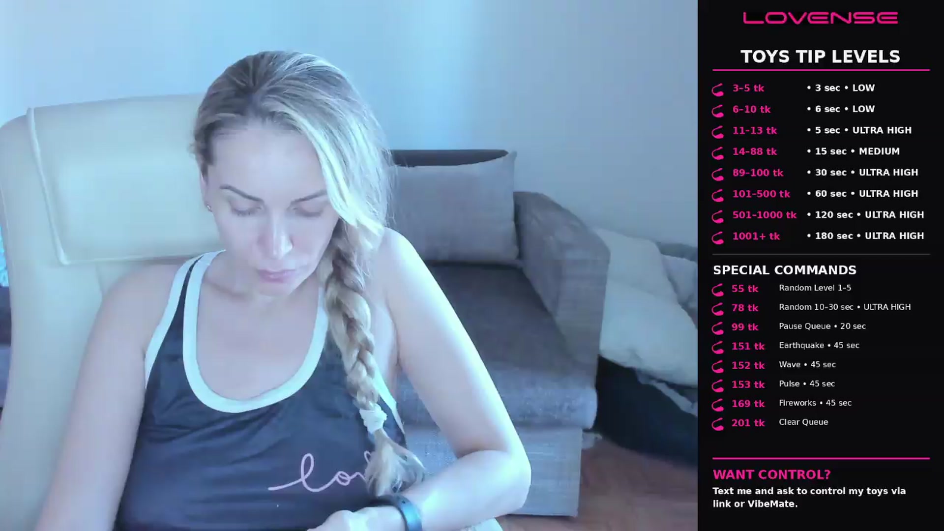 Gallery image thumbnail from ObsessivePassion's myfreecams stream on, 09/03/2026, 15:55 image 7 of 20