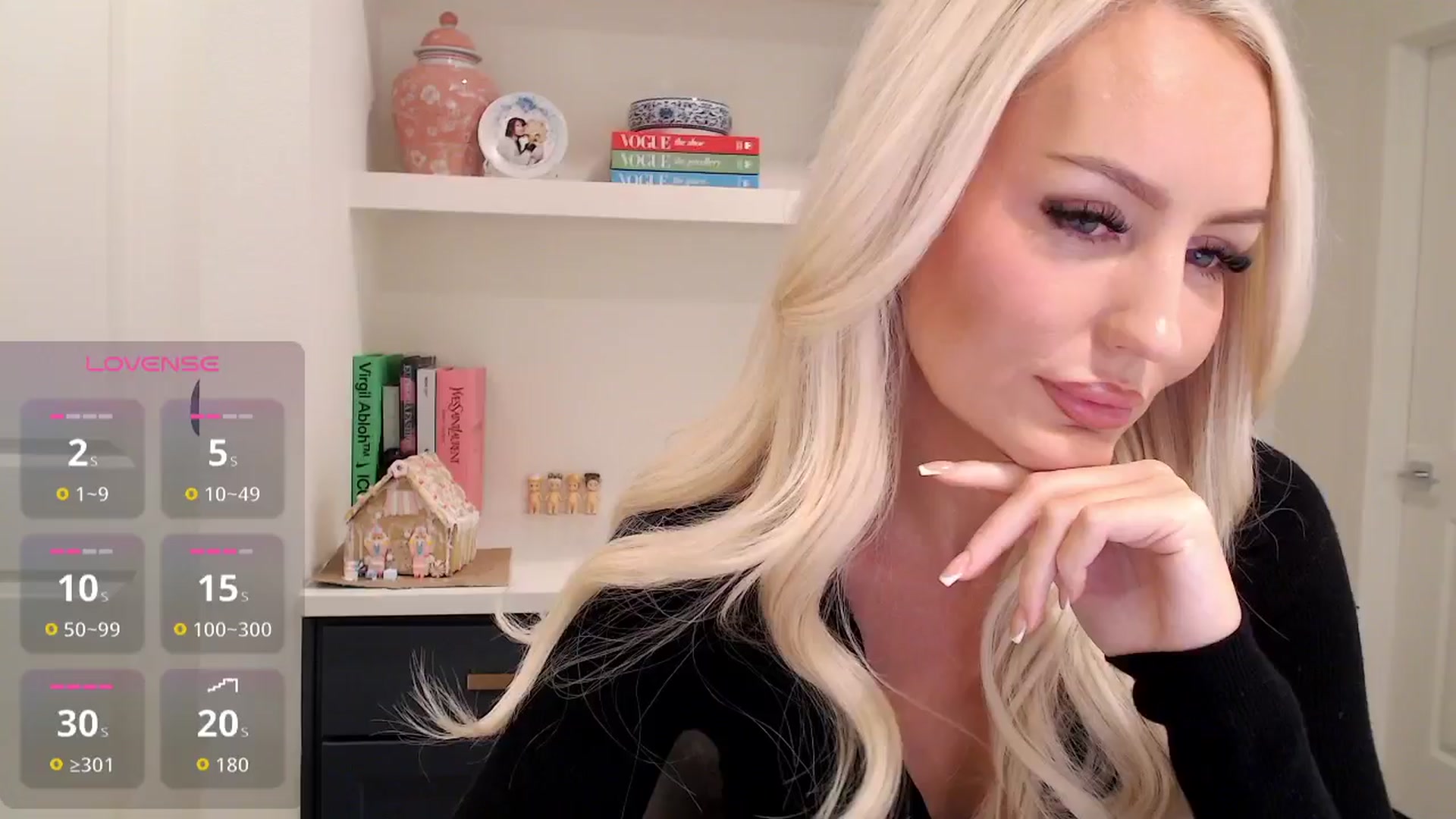 Gallery image thumbnail from Officialelsa's myfreecams stream on, 12/16/2025, 22:50 image 17 of 20