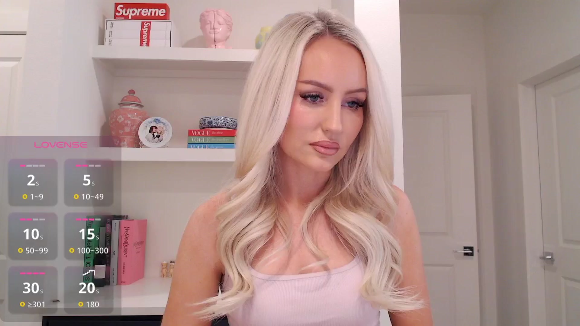 Gallery image thumbnail from Officialelsa's myfreecams stream on, 02/02/2026, 21:03 image 1 of 20