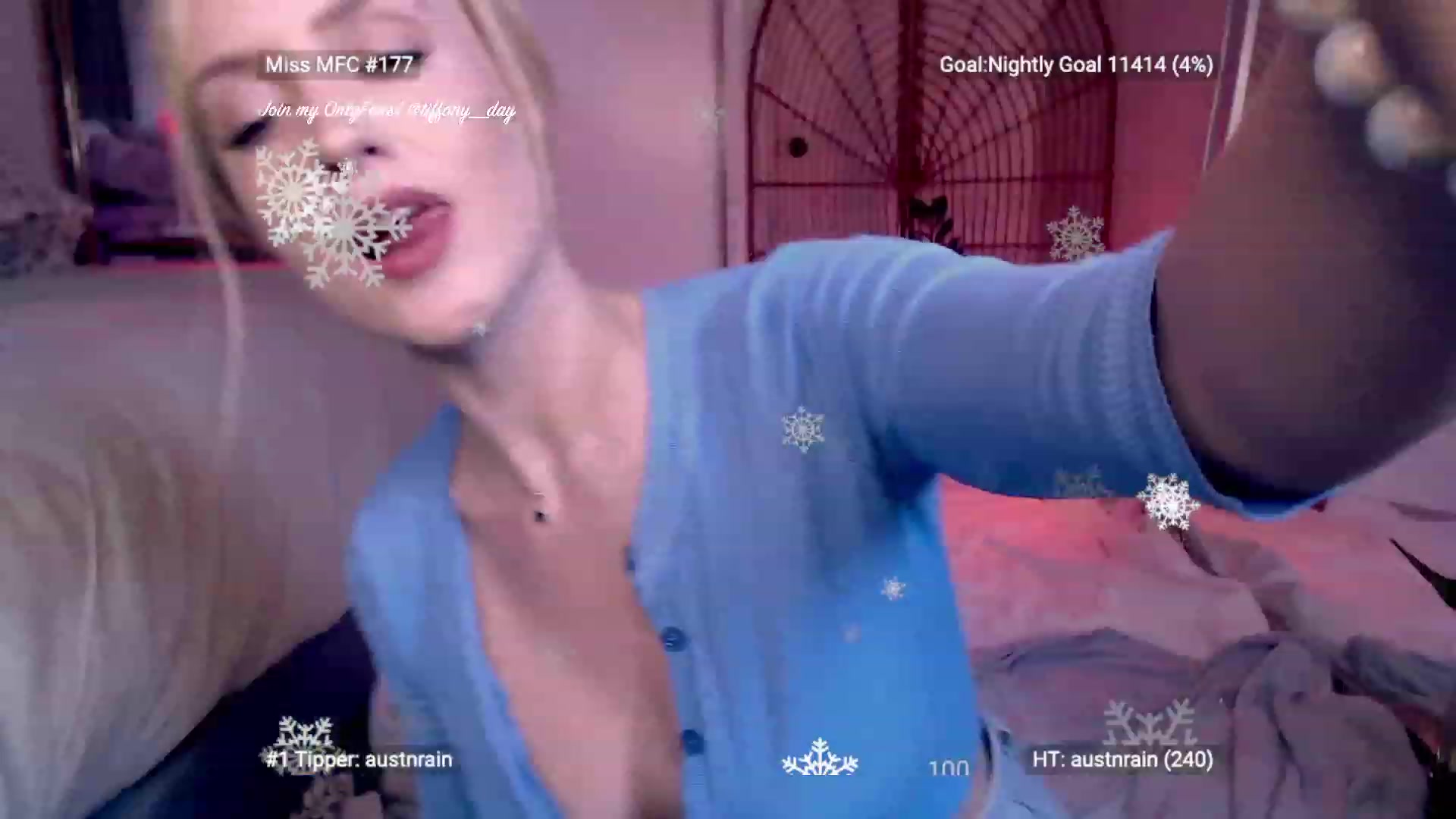 Gallery image thumbnail from OhTiffany's myfreecams stream on, 01/10/2023, 06:52 image 8 of 20