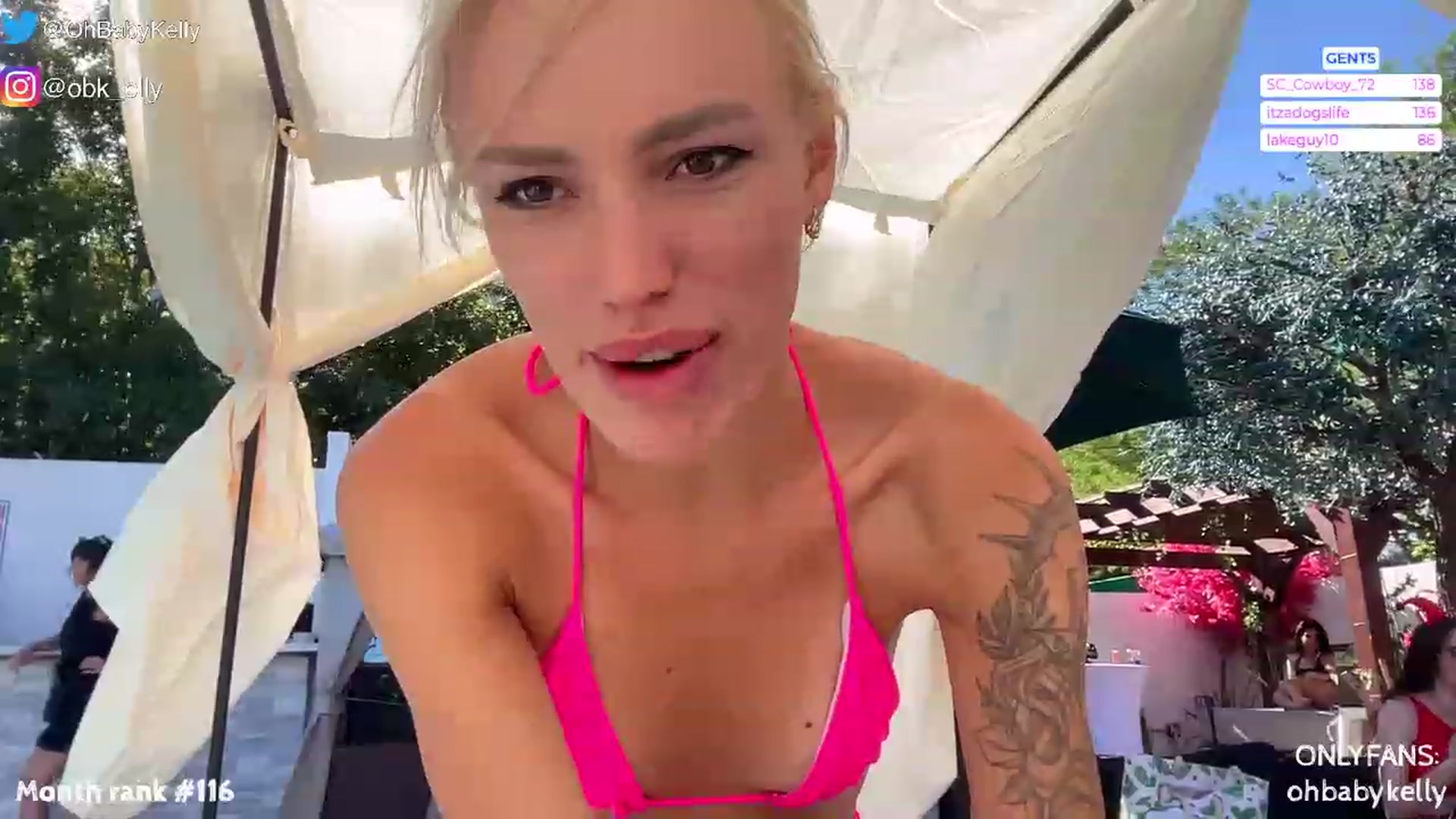 Gallery image thumbnail from Ohbabykelly's myfreecams stream on, 10/11/2023, 22:01 image 7 of 20