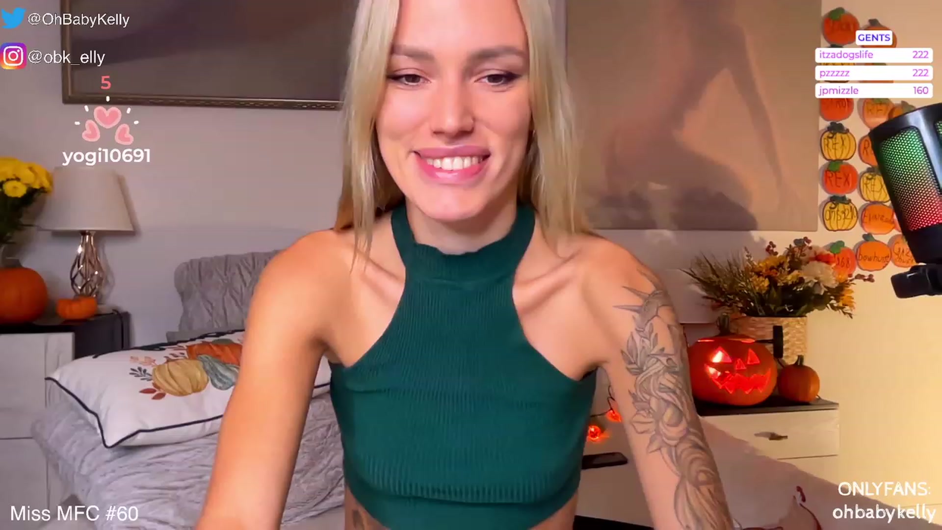 Gallery image thumbnail from Ohbabykelly's myfreecams stream on, 10/28/2023, 23:46 image 14 of 20