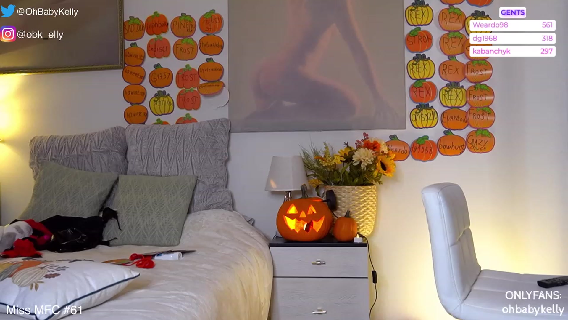 Gallery image thumbnail from Ohbabykelly's myfreecams stream on, 11/01/2023, 03:32 image 20 of 20