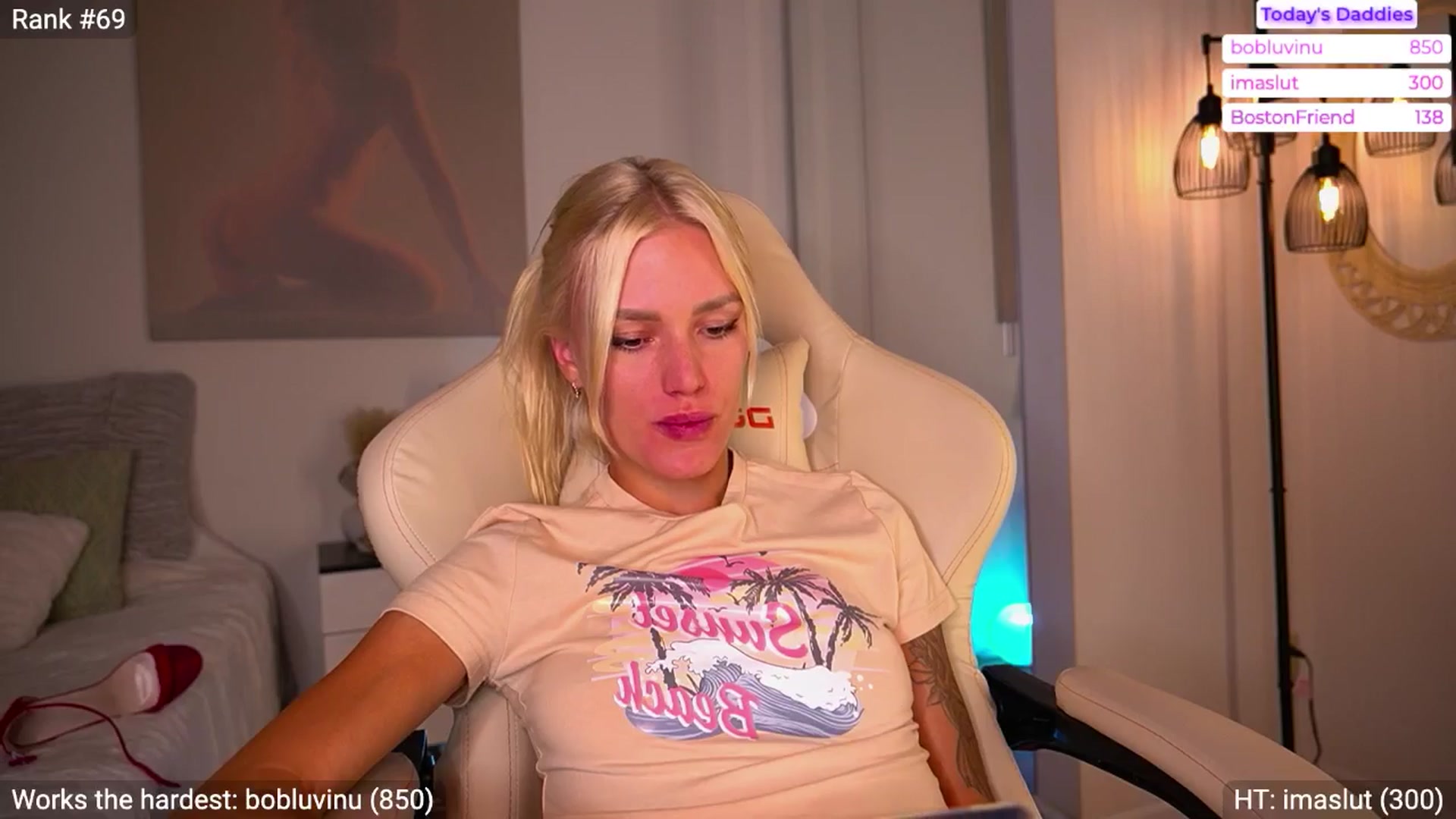 Gallery image thumbnail from Ohbabykelly's myfreecams stream on, 08/13/2024, 04:50 image 7 of 20