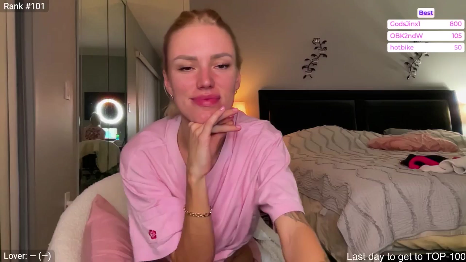 Gallery image thumbnail from Ohbabykelly's myfreecams stream on, 02/01/2025, 02:06 image 4 of 20