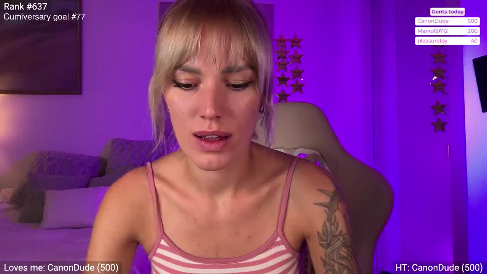 Gallery image thumbnail from Ohbabykelly's myfreecams stream on, 04/12/2025, 01:01 image 20 of 20