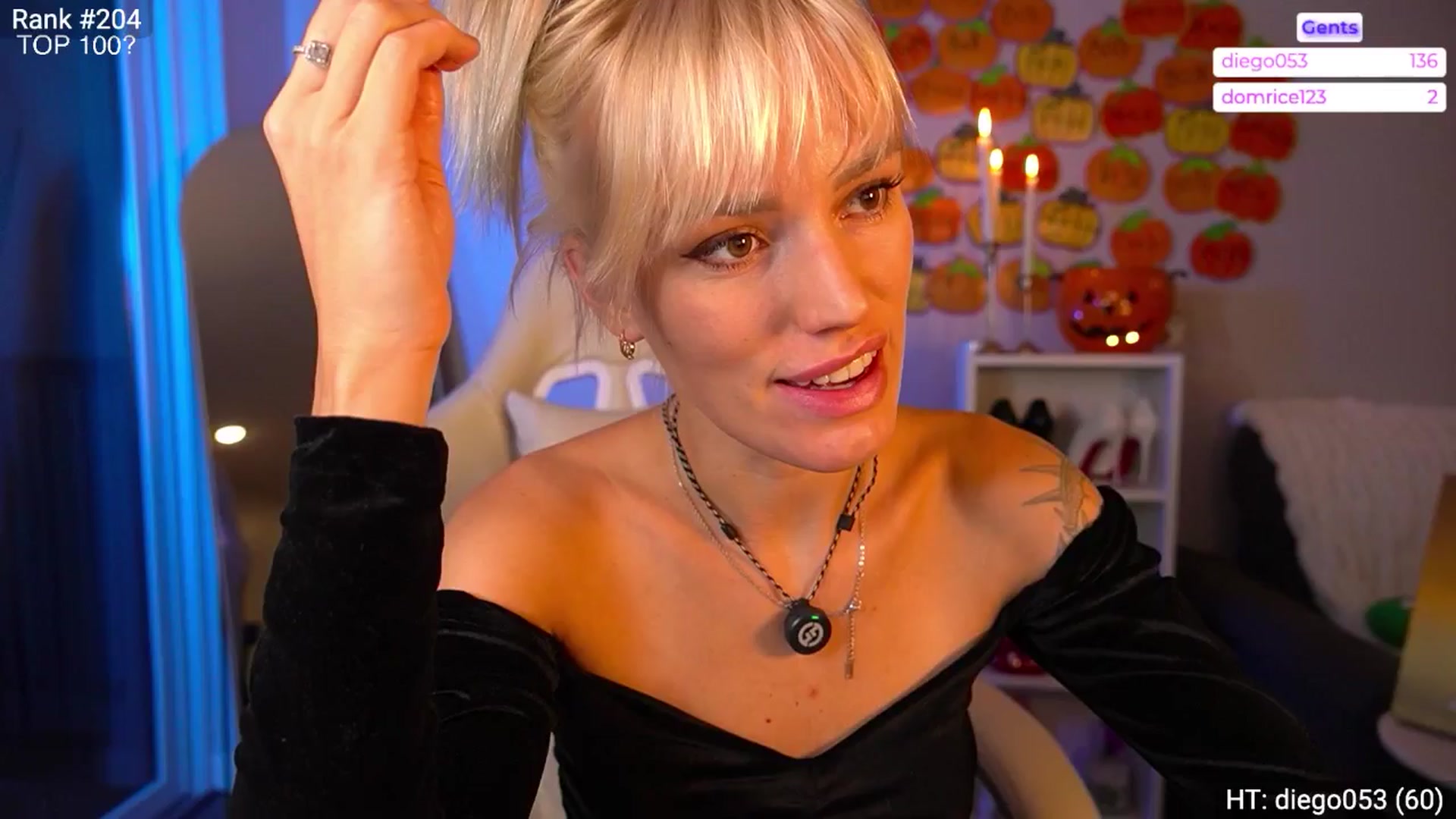 Gallery image thumbnail from Ohbabykelly's myfreecams stream on, 10/30/2025, 24:00 image 10 of 20