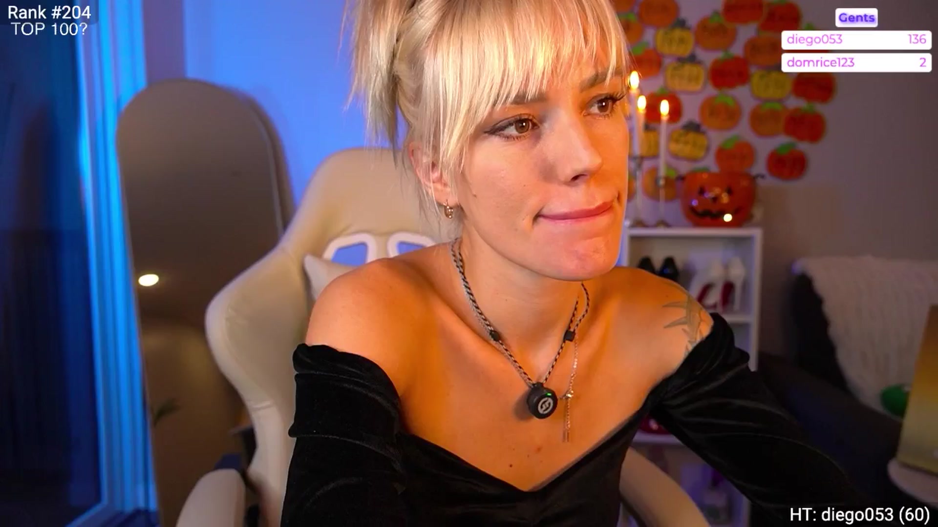 Gallery image thumbnail from Ohbabykelly's myfreecams stream on, 10/30/2025, 24:00 image 12 of 20