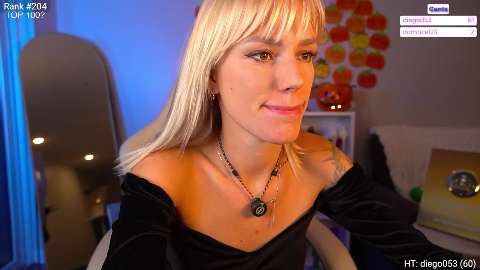 Gallery image thumbnail from Ohbabykelly's myfreecams stream on, 10/30/2025, 24:00 image 4 of 20