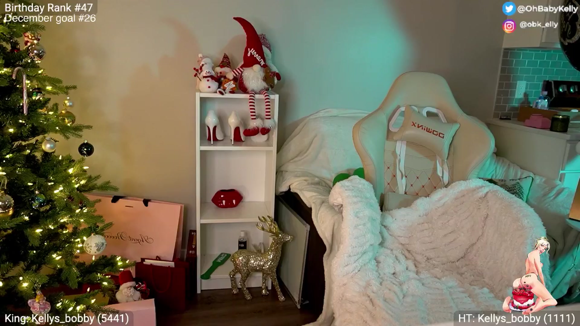 Gallery image thumbnail from Ohbabykelly's myfreecams stream on, 12/30/2025, 04:34 image 16 of 20