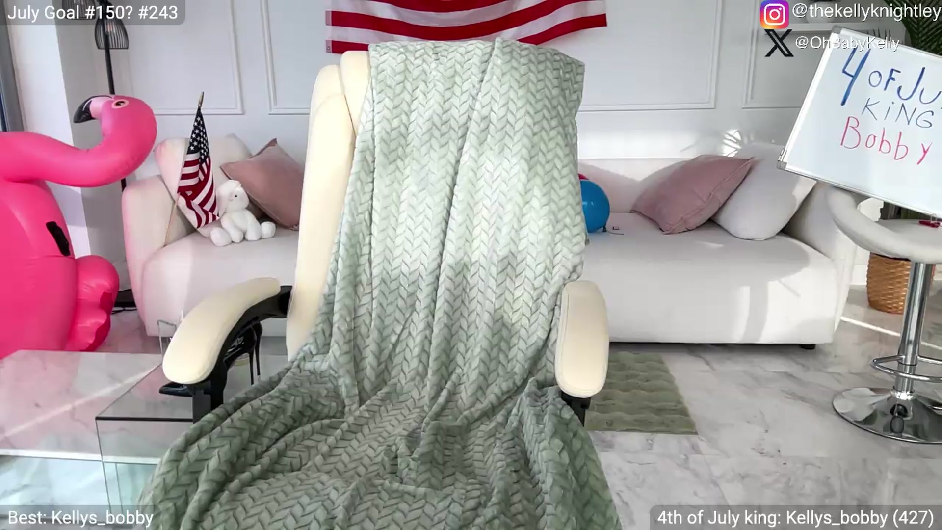 Gallery image thumbnail from Ohbabykelly's myfreecams stream on, 07/04/2026, 23:03 image 9 of 20