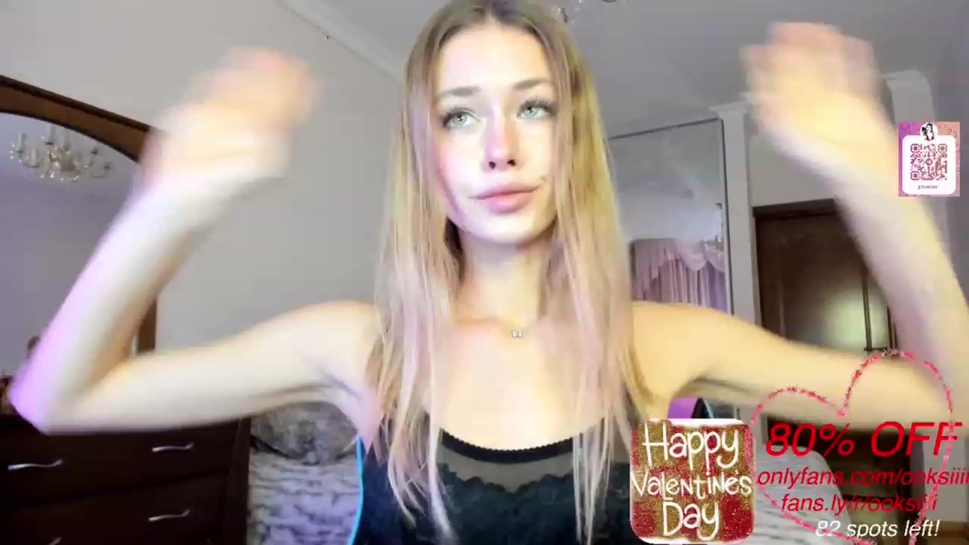 Gallery image thumbnail from Oksanafedorov's myfreecams stream on, 02/14/2023, 18:14 image 1 of 20