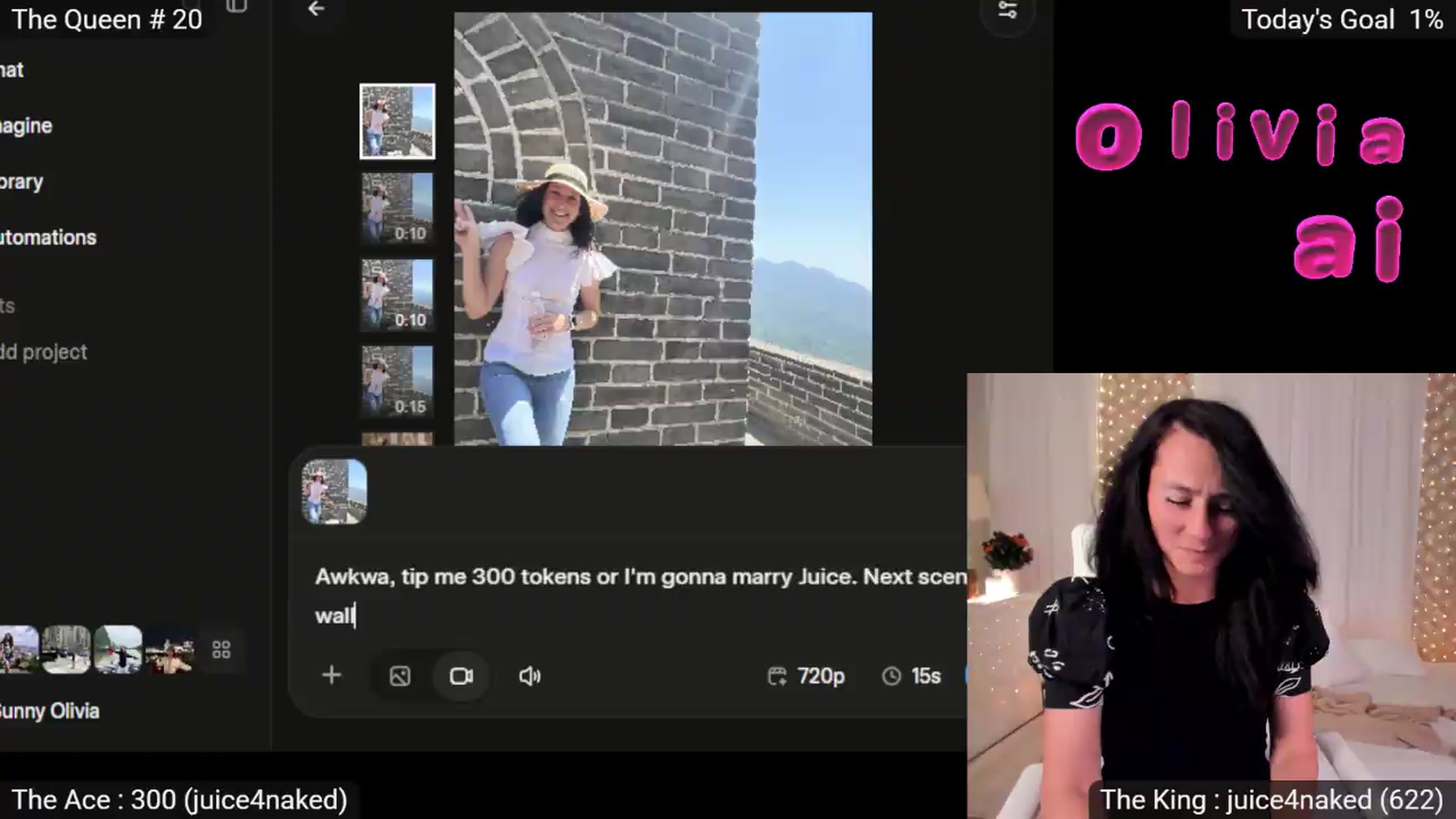 Gallery image thumbnail from Olivia's myfreecams stream on, 09/06/2026, 06:31 image 2 of 20
