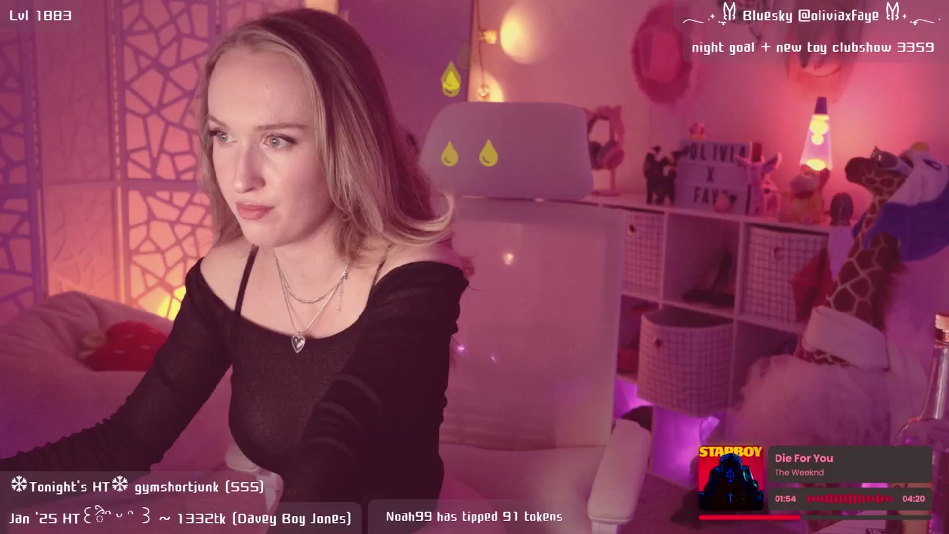Gallery image thumbnail from OliviaxFaye's myfreecams stream on, 01/09/2025, 06:24 image 1 of 20