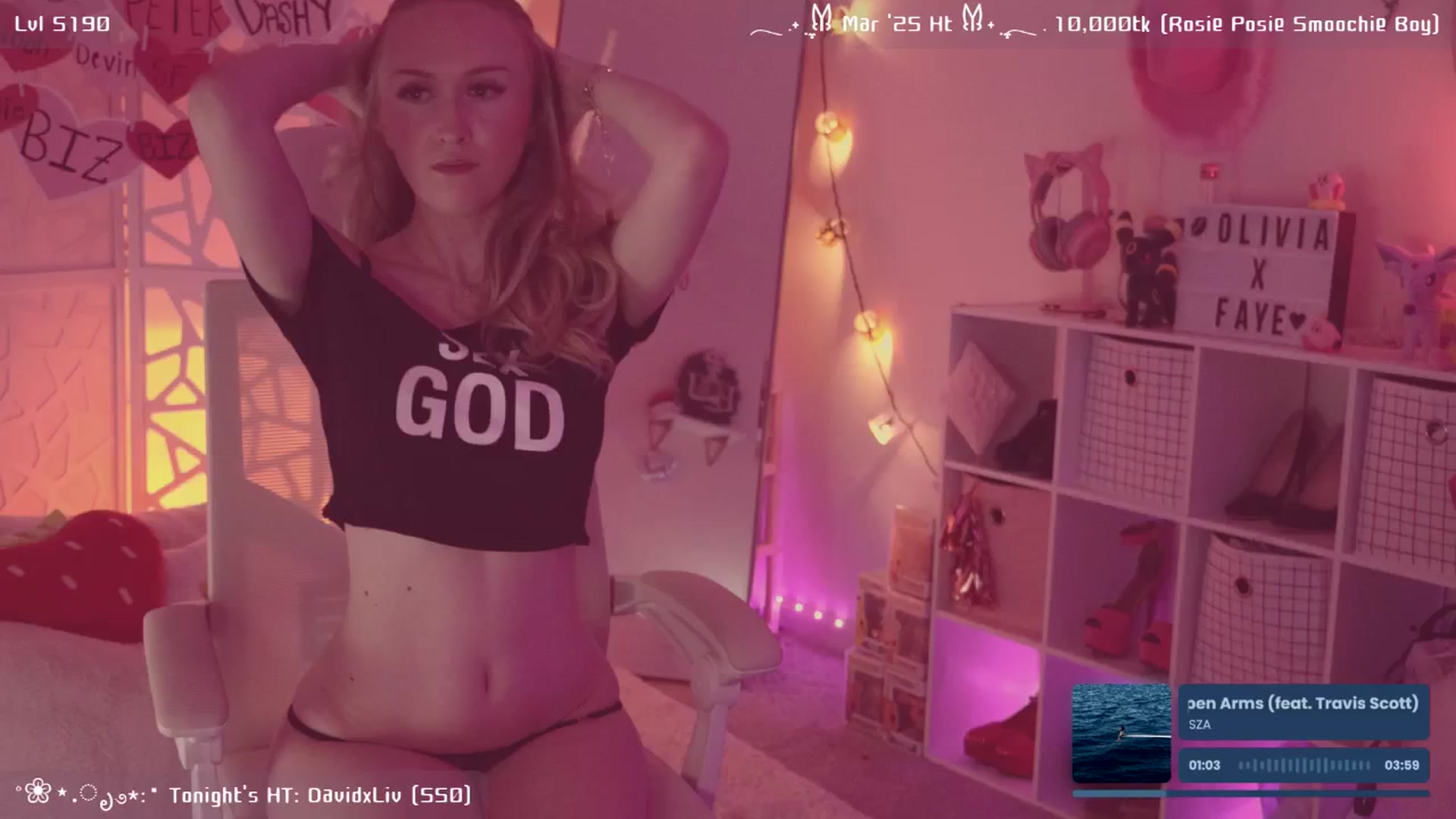 Gallery image thumbnail from OliviaxFaye's myfreecams stream on, 04/08/2025, 04:30 image 20 of 20